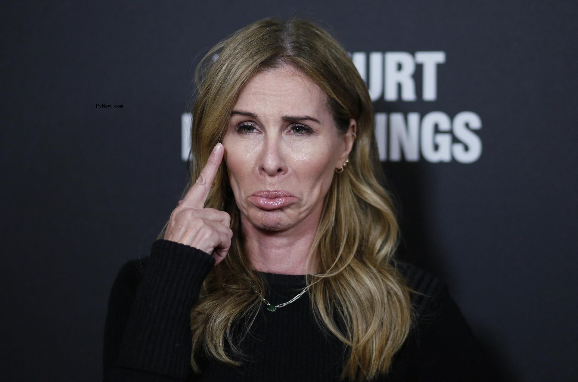 carole radziwill making a sad face