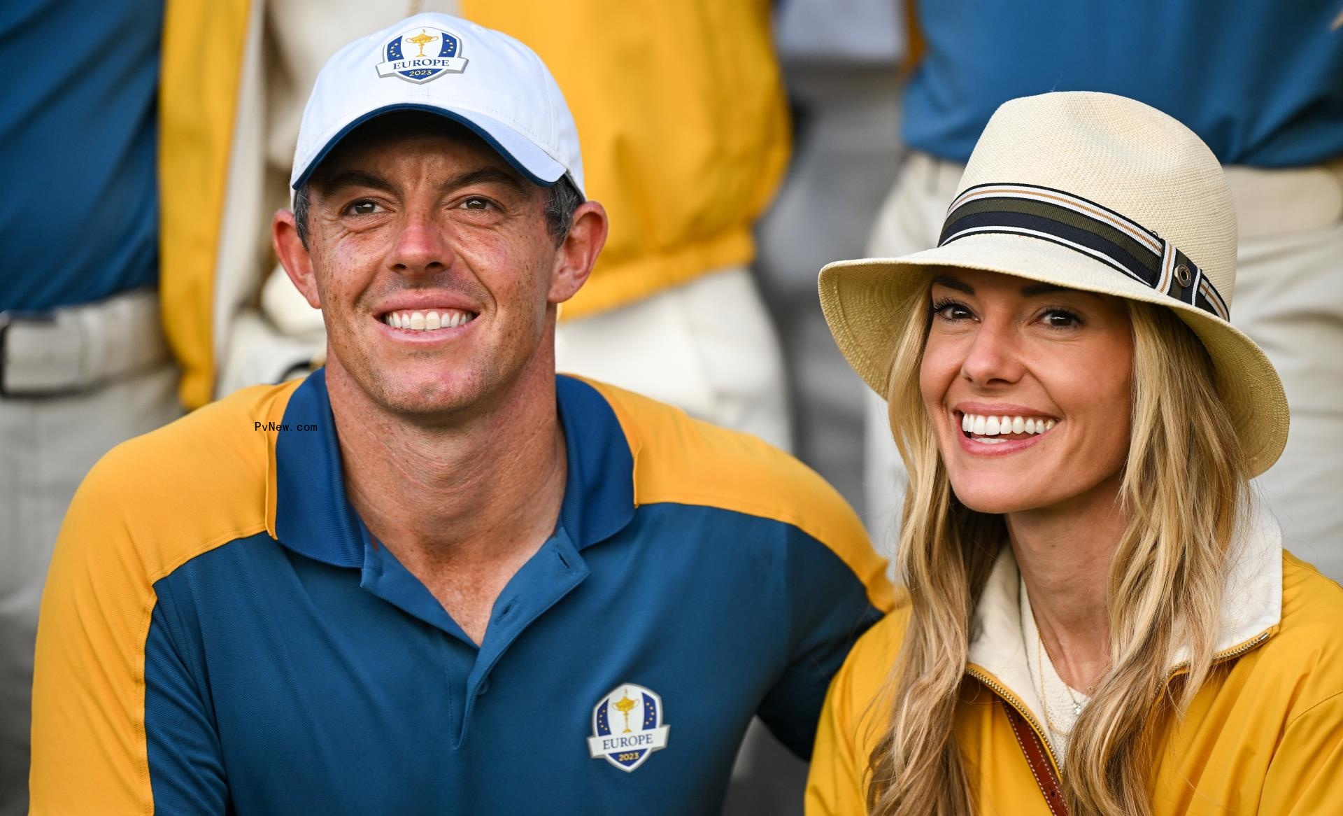 Rory McIlroy and Erica Stoll