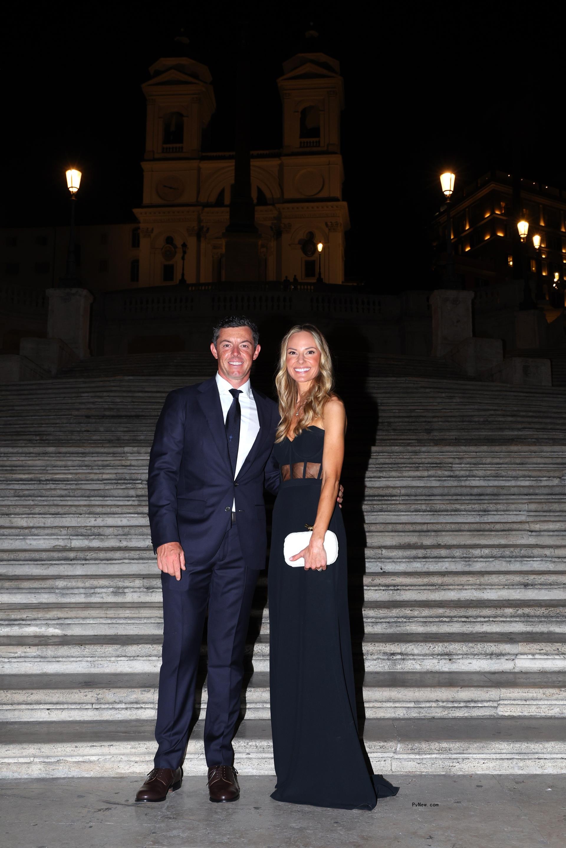 Rory McIlroy and Erica Stoll