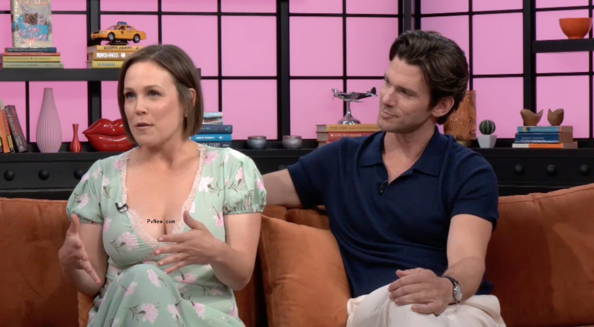 Erin Krakow and Kevin McGarry
