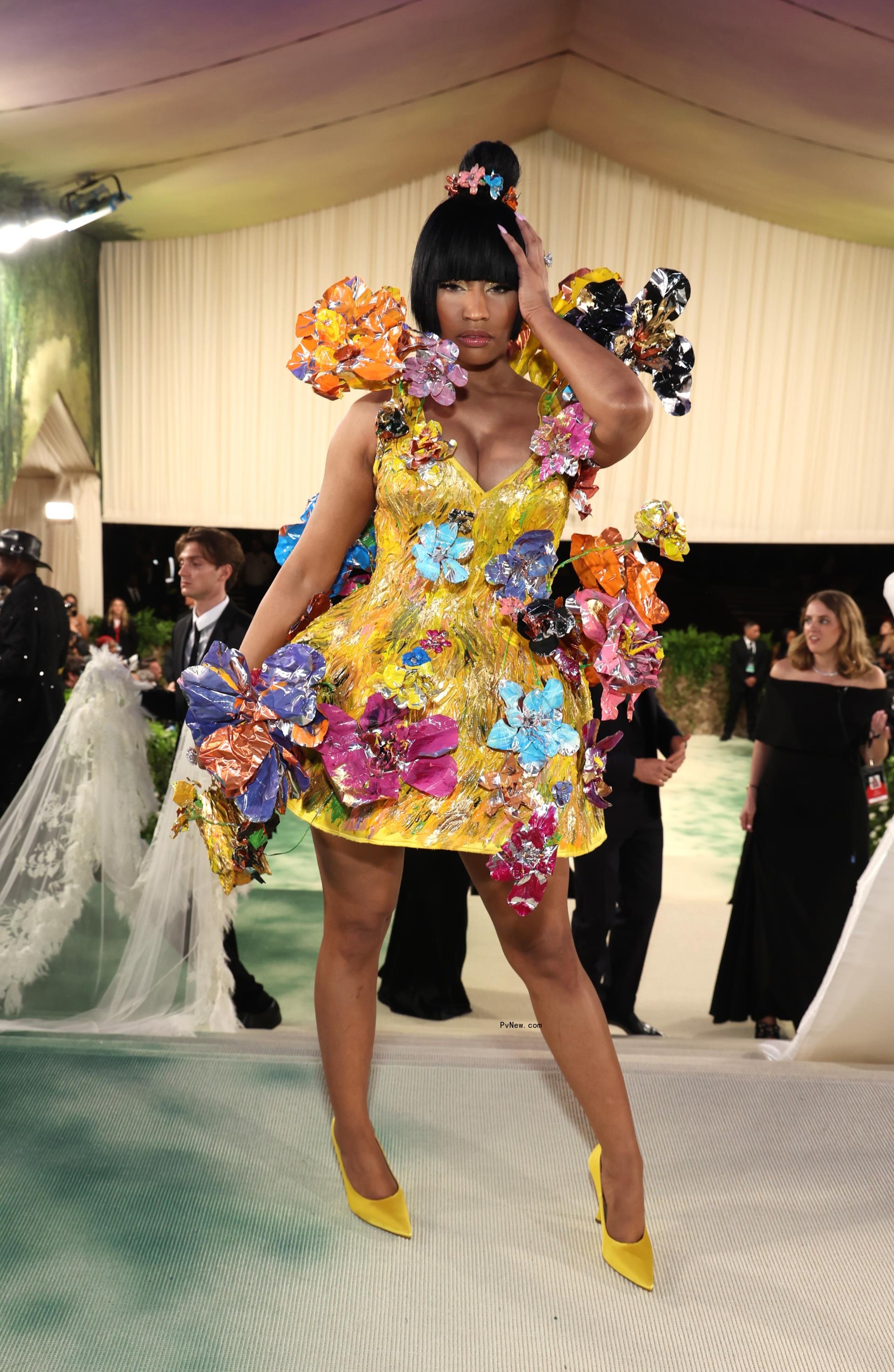 Nicki Minaj performing in New York.