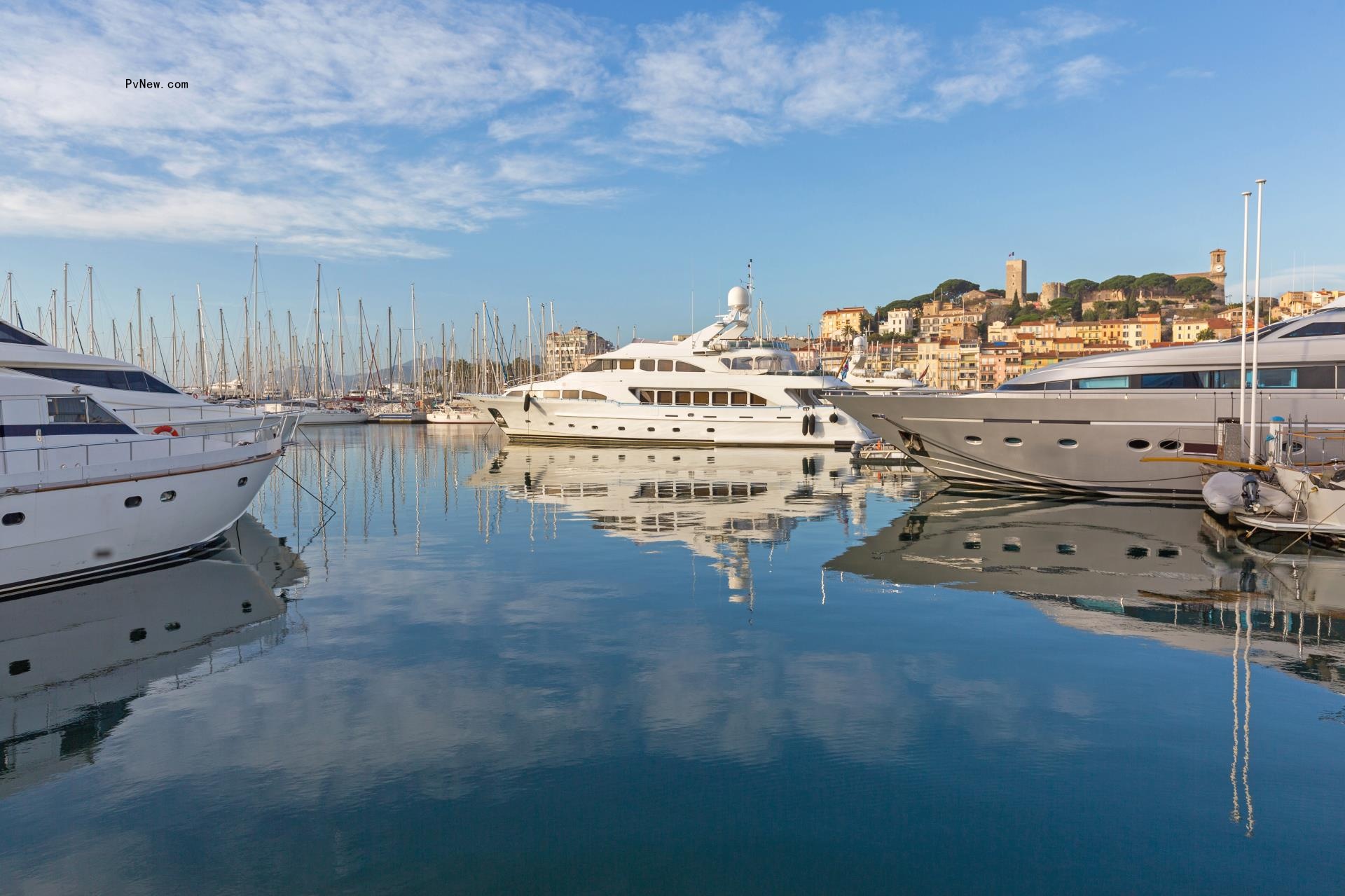 Yacht in Cannes