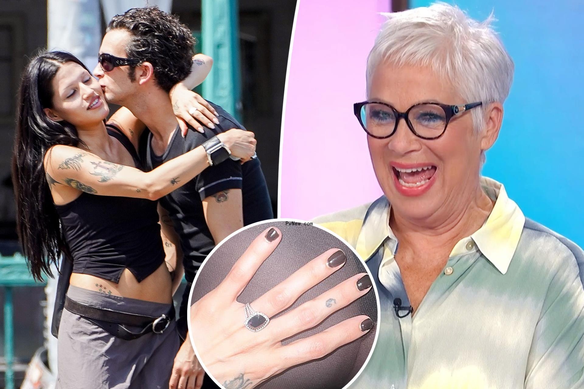 Matty Healy and Gabriette Bechtel, split with Denise Welch