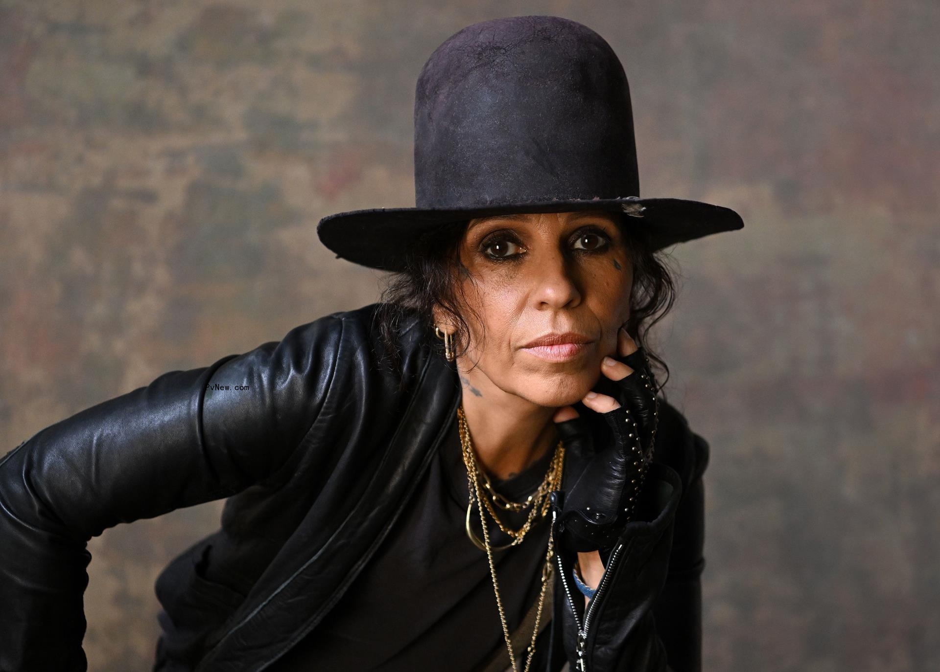 Linda Perry in a portrait.
