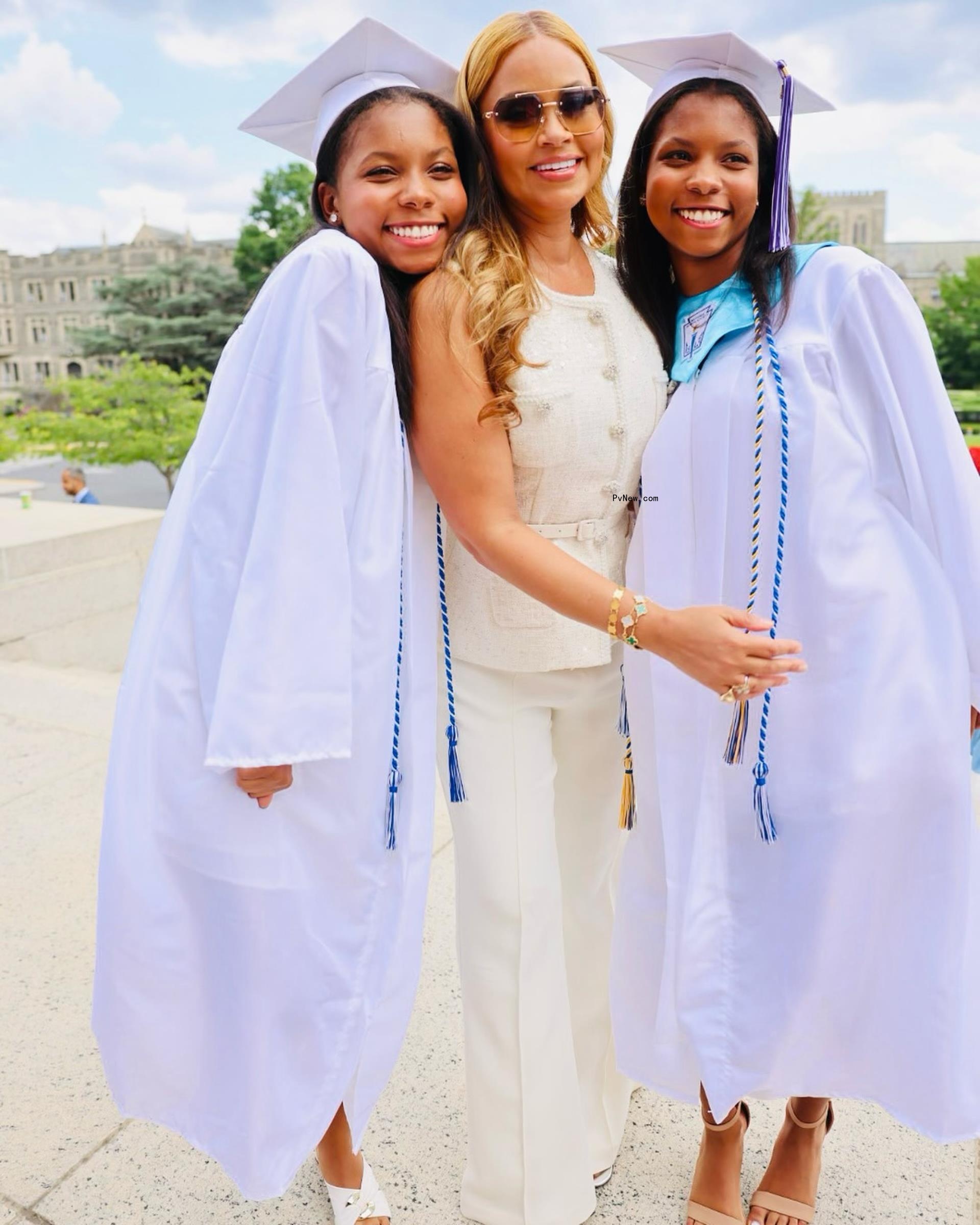 Gizelle Bryant and daughters