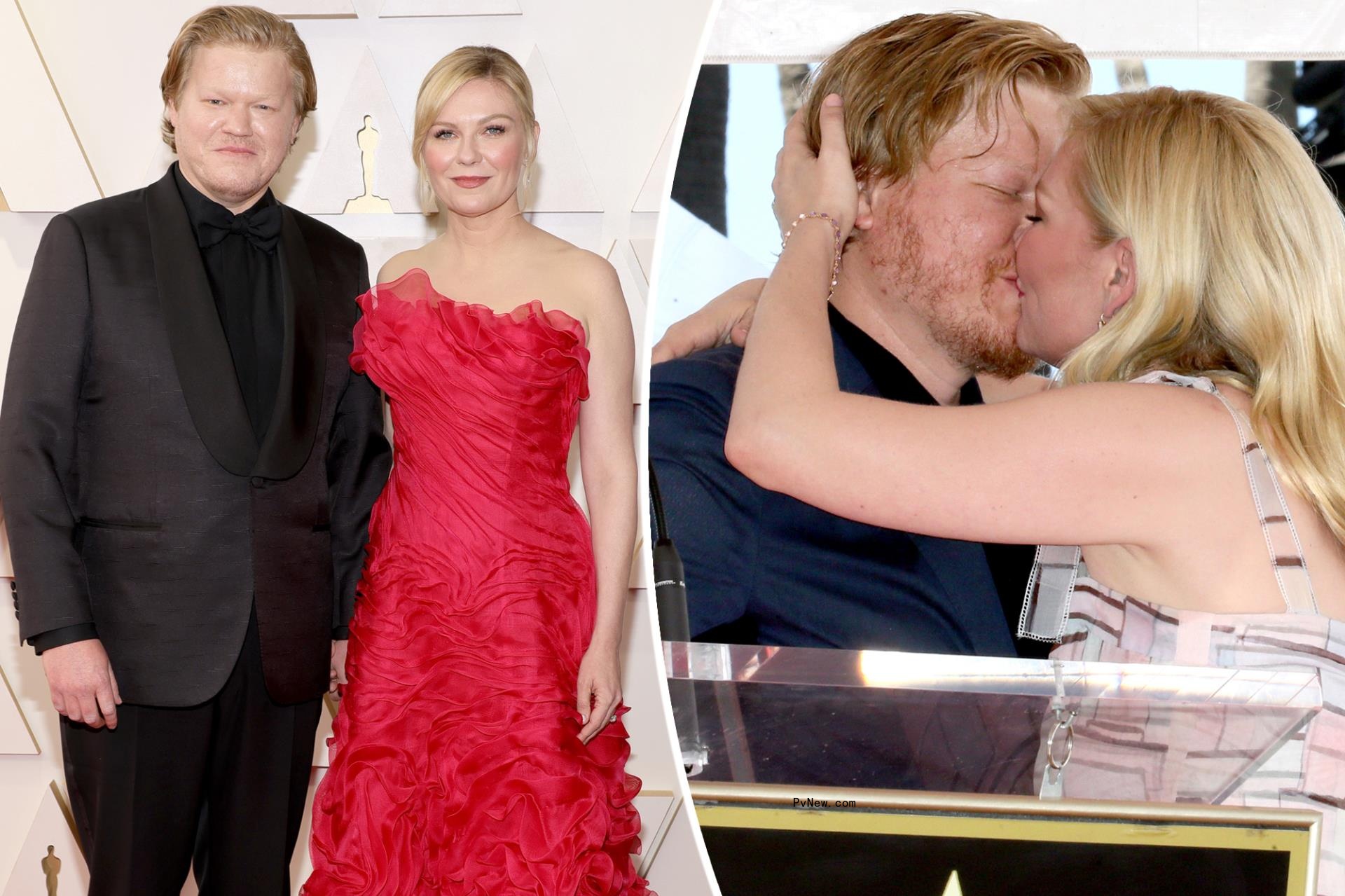 Jesse Plemons and Kirsten Dunst