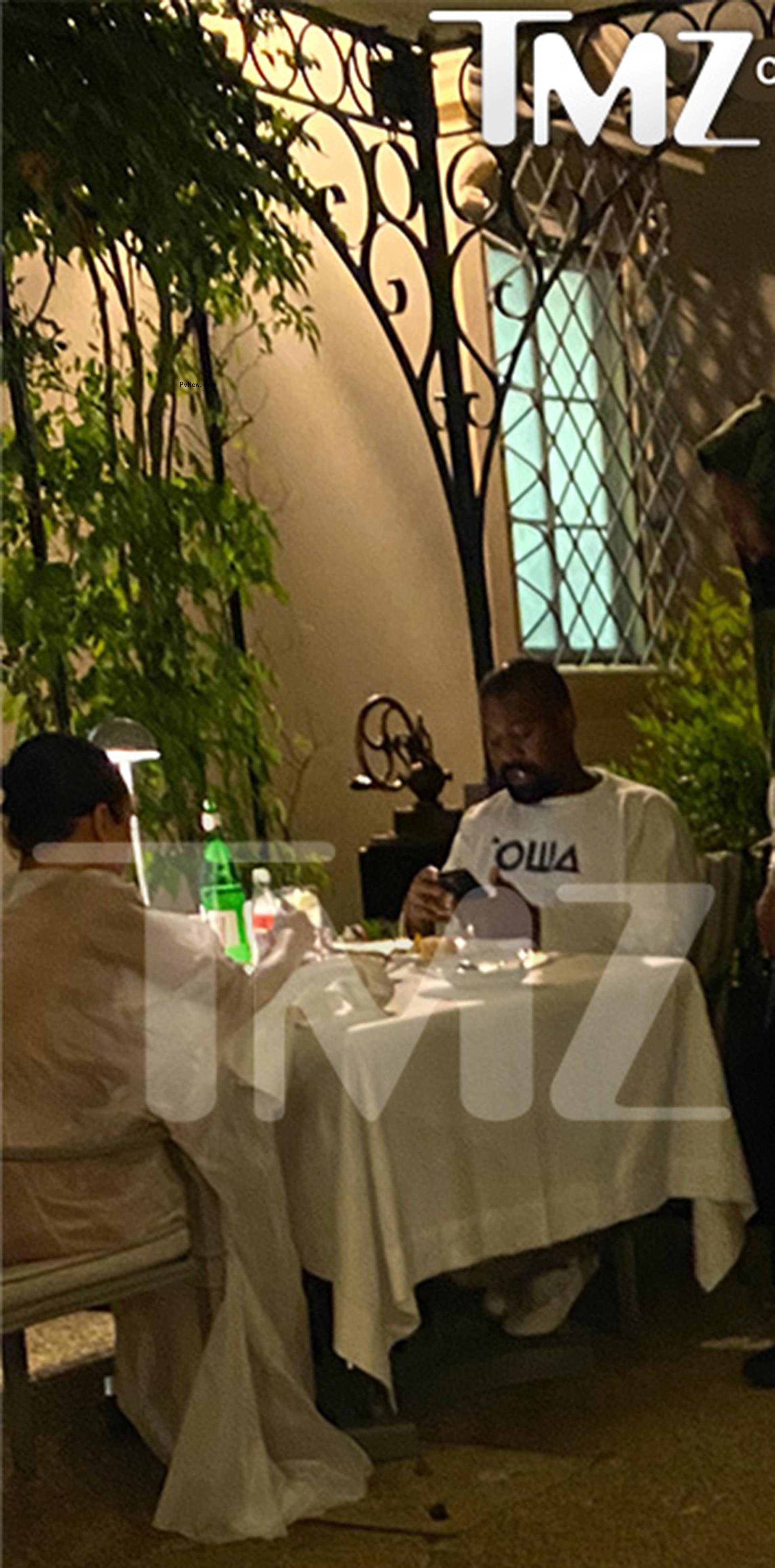 Kanye West and Bianca Censori 