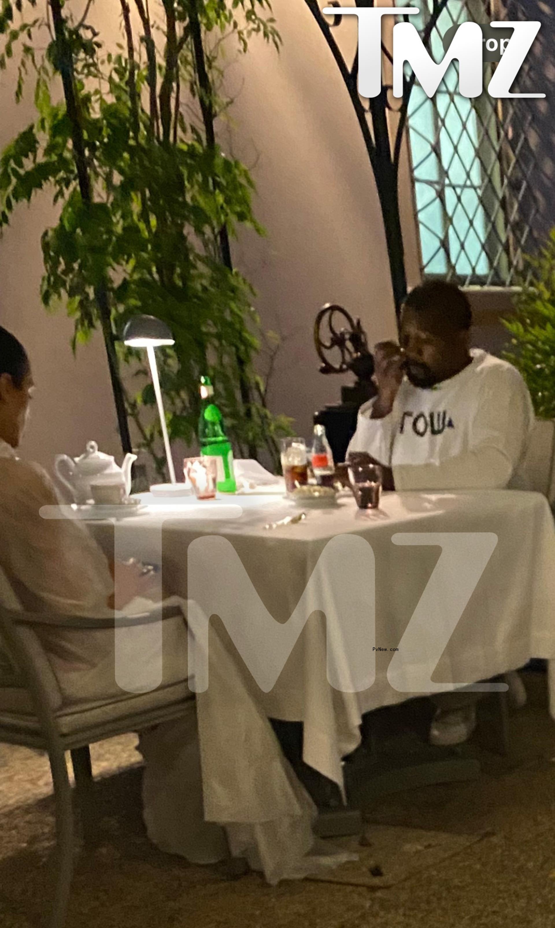 Kanye West and Bianca Censori 