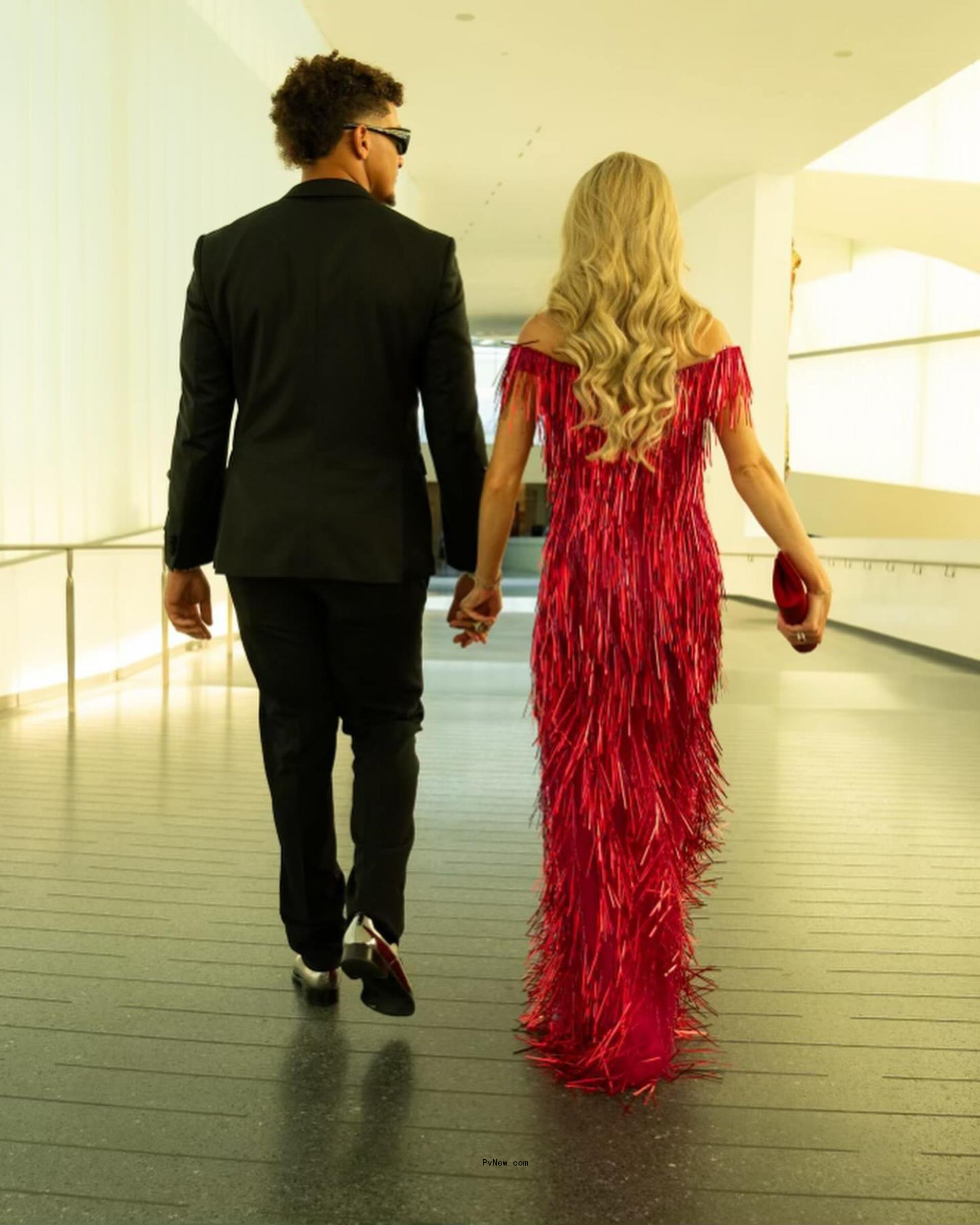 Brittany and Patrick Mahomes 