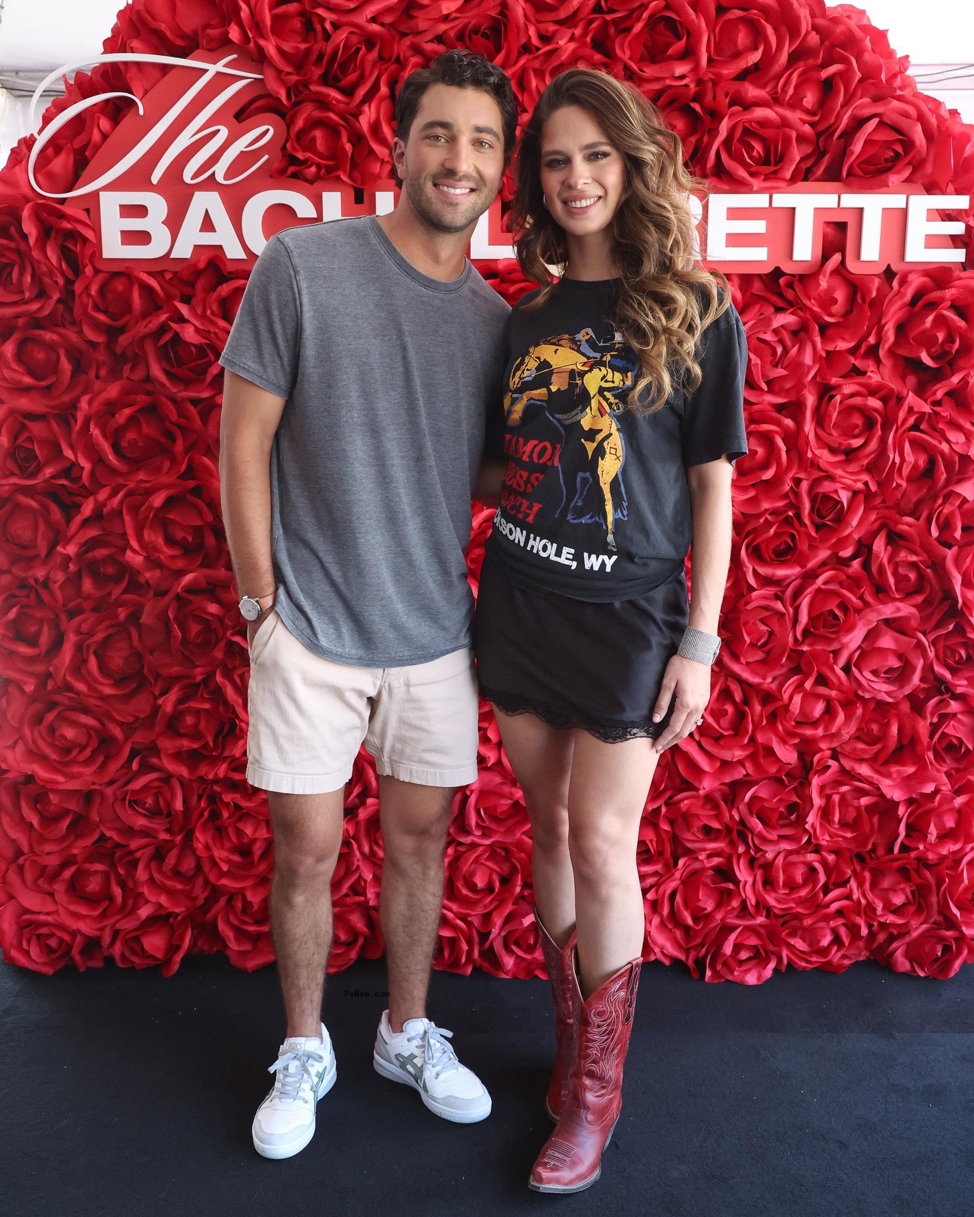 Joey Graziadei and Kelsey Anderson.