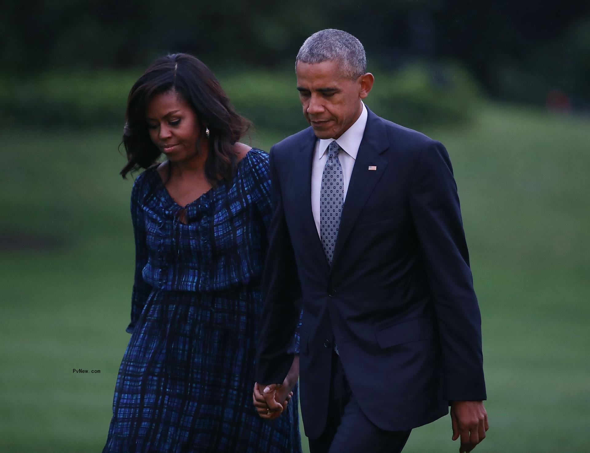 Michelle and Barack Obama
