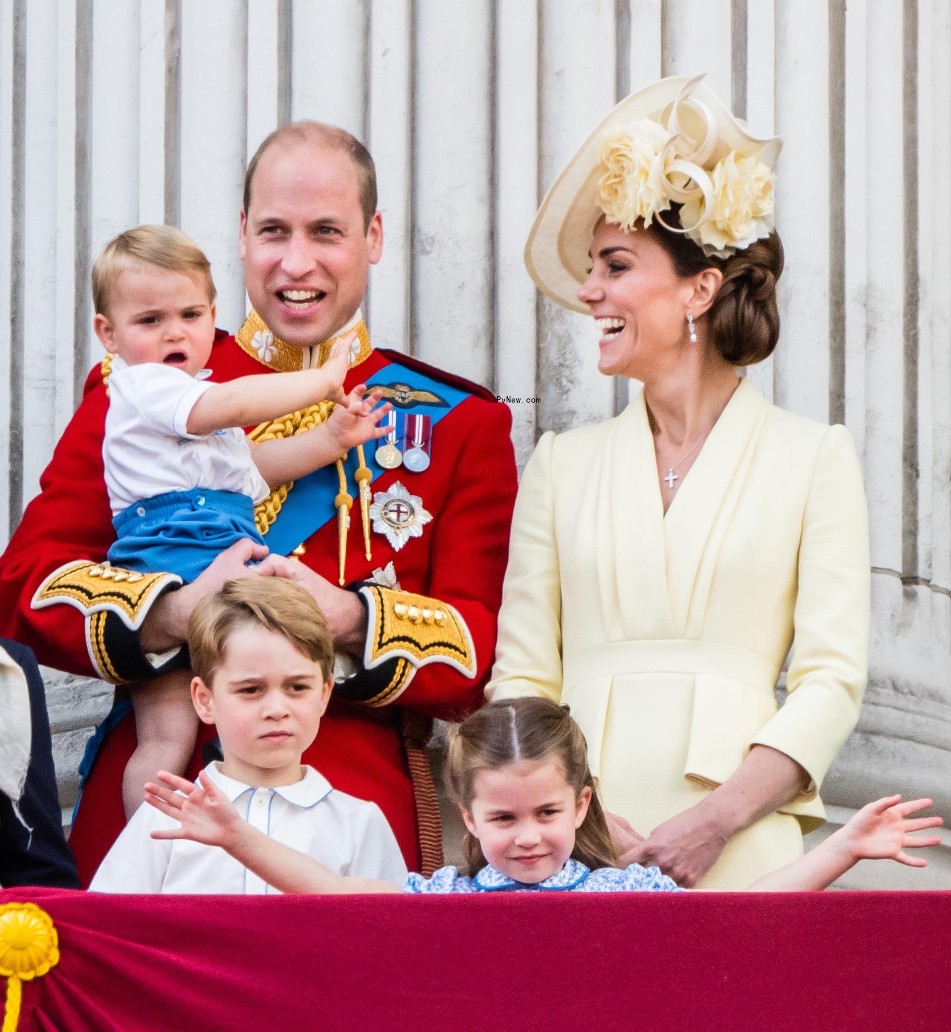 Kate Middleton, Prince William, Prince George, Princess Charlotte, Prince Louis
