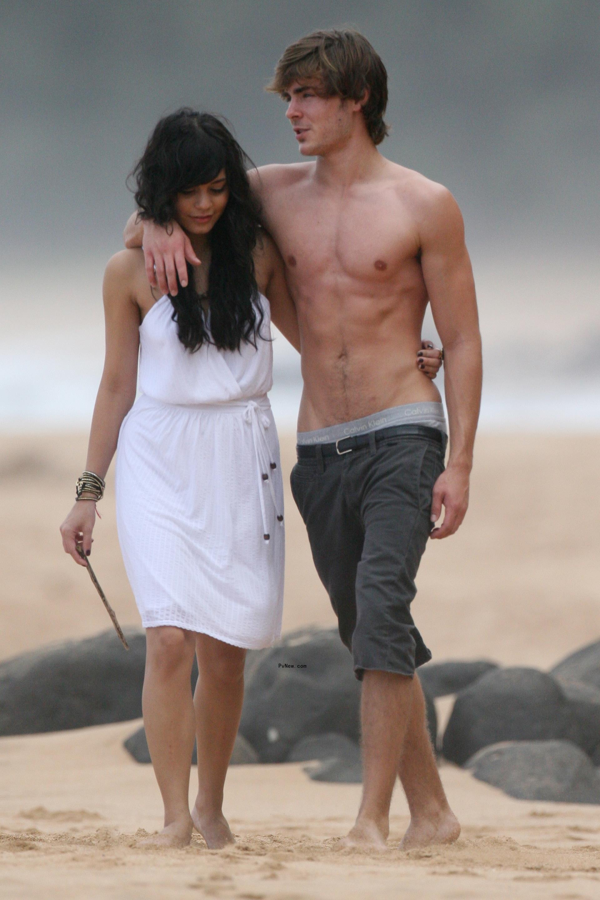 Vanessa Hudgens and Zac Efron