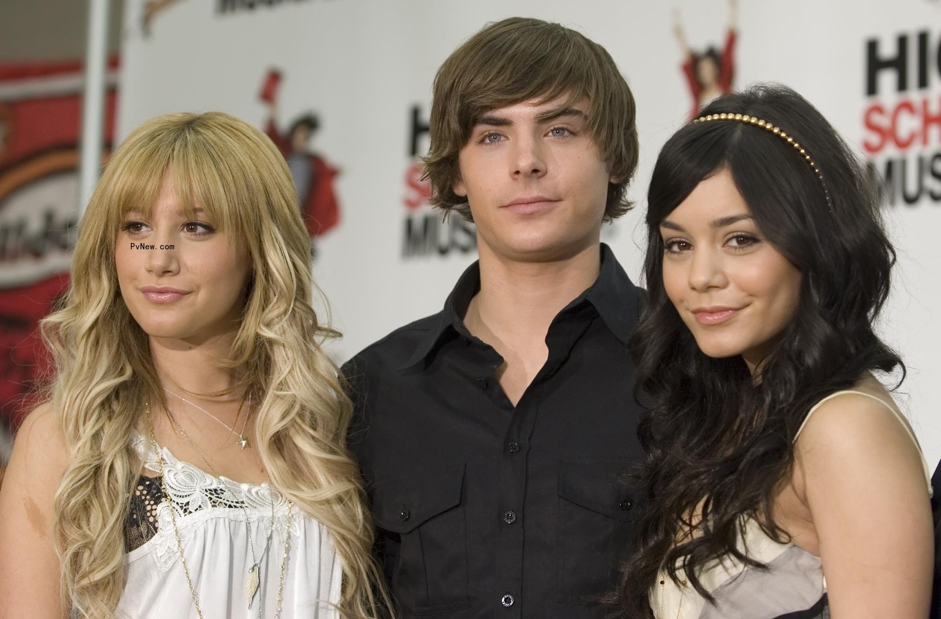 Ashley Tisdale, Zac Efron and Vanessa Hudgens