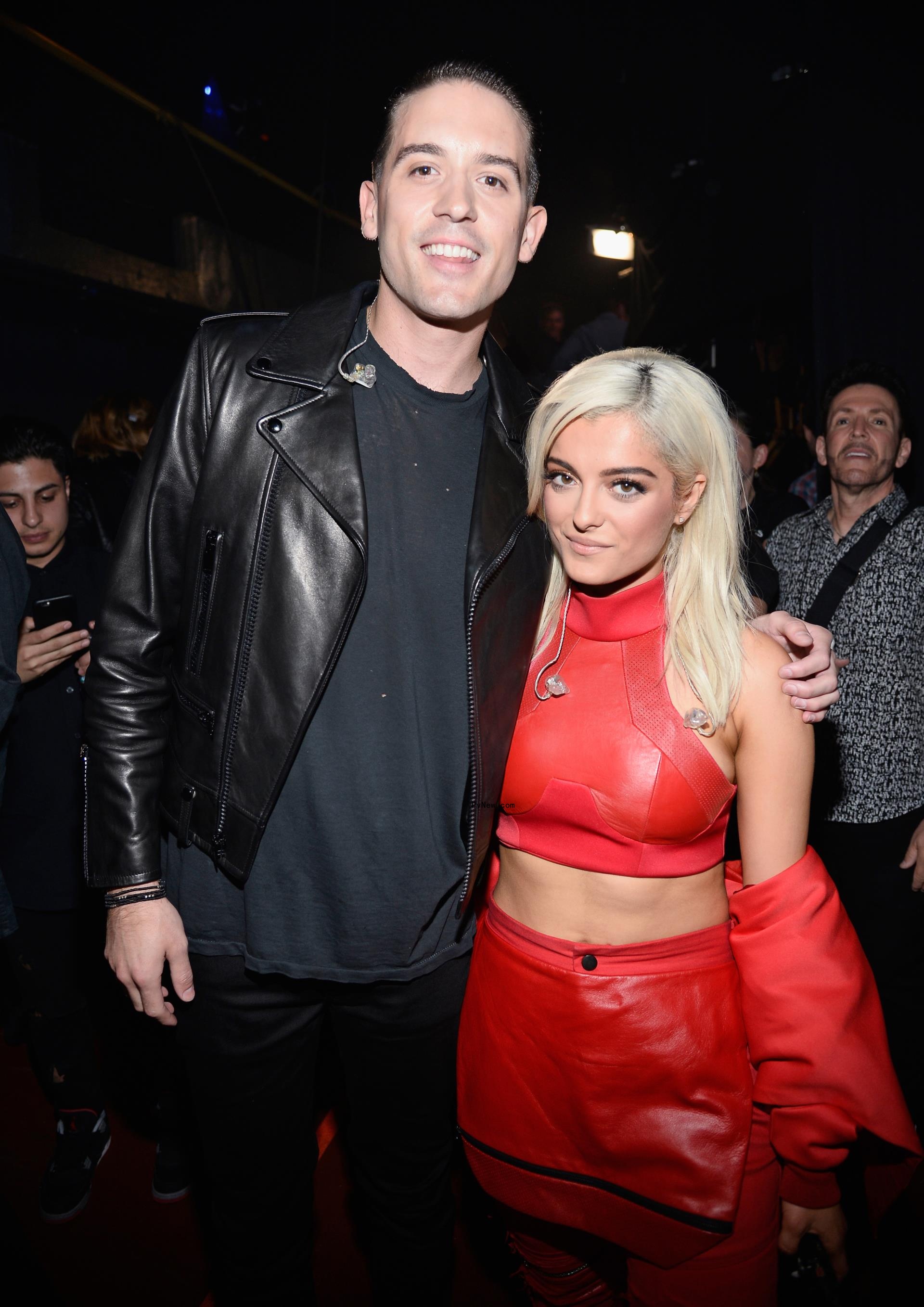 Bebe Rexha and G-eazy in 2016. 