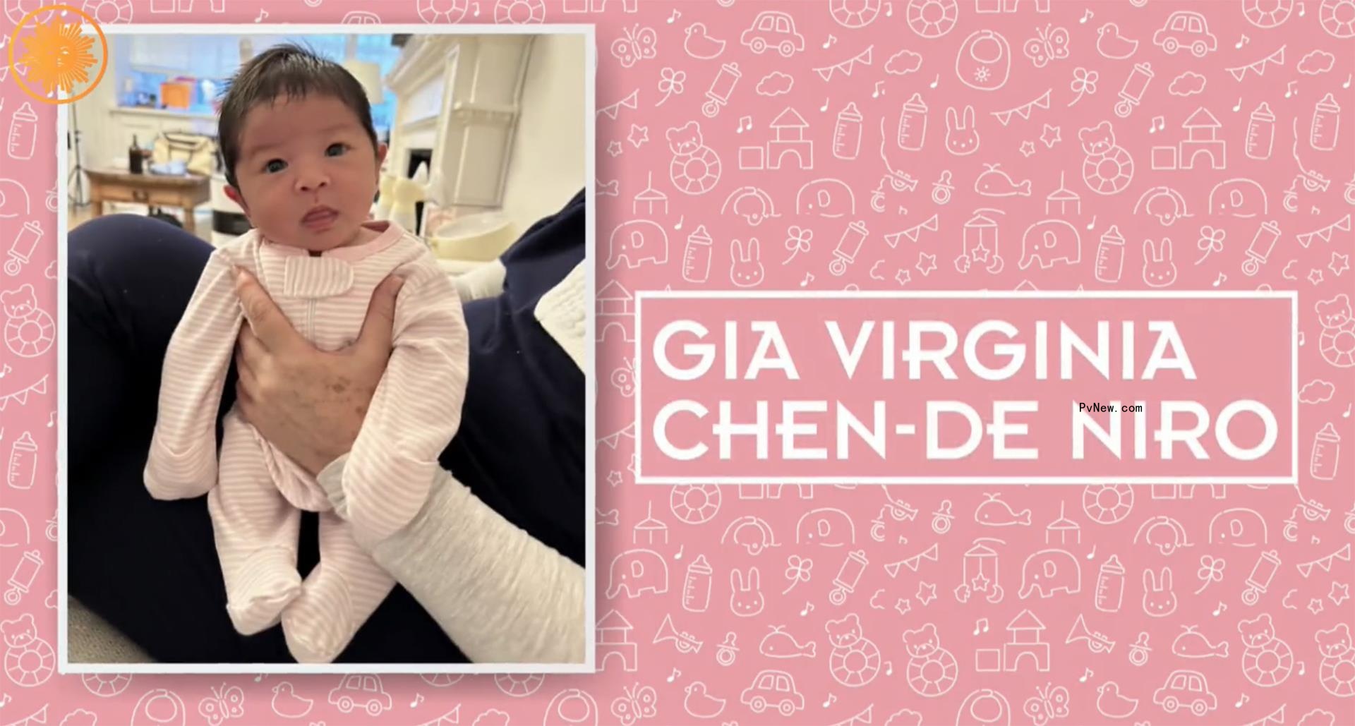 Robert De Niro and Tiffany Chen's daughter Gia Chen-De Niro on CBS Mornings Show
