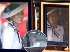 Kate Middleton beams on carriage ride with 3 kids during Trooping the Colour parade amid cancer battle