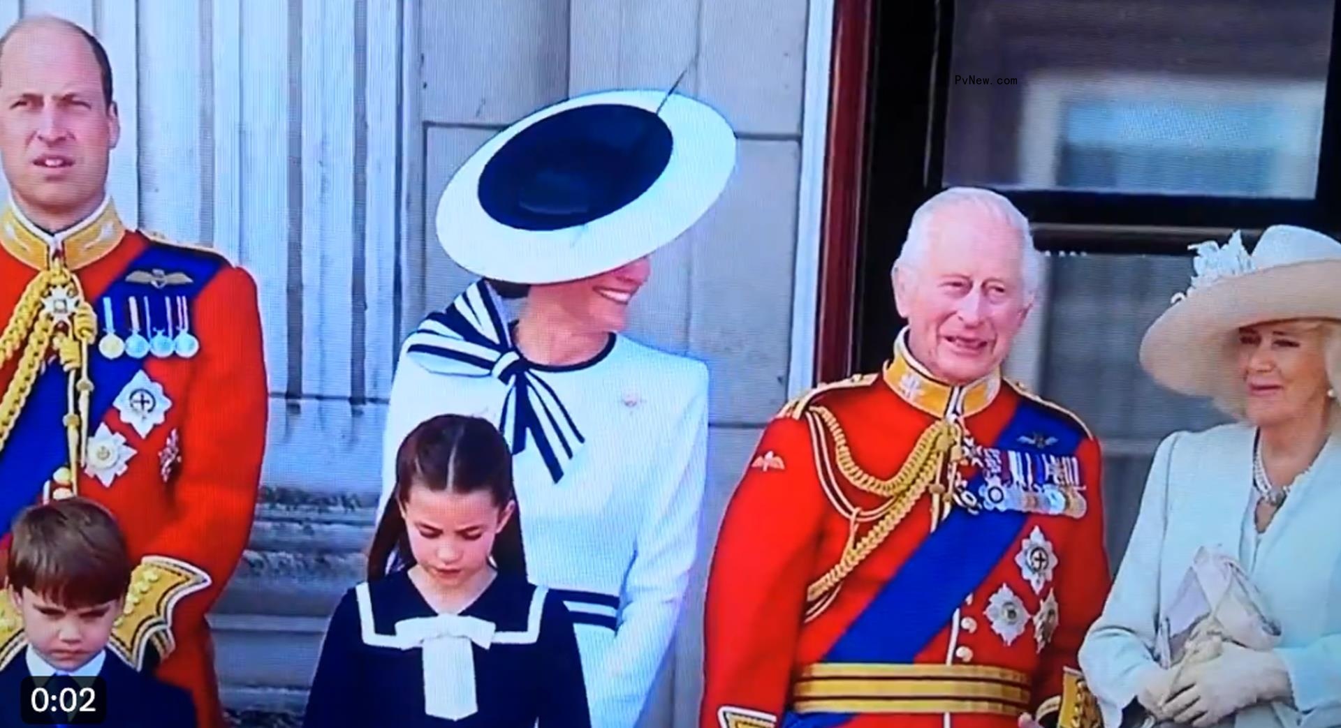 Kate Middleton and King Charles share a laugh during first public appearance together since cancer diagnoses at Trooping the Colour.