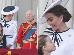Kate Middleton and King Charles share a laugh during first public appearance together since cancer diagnoses
