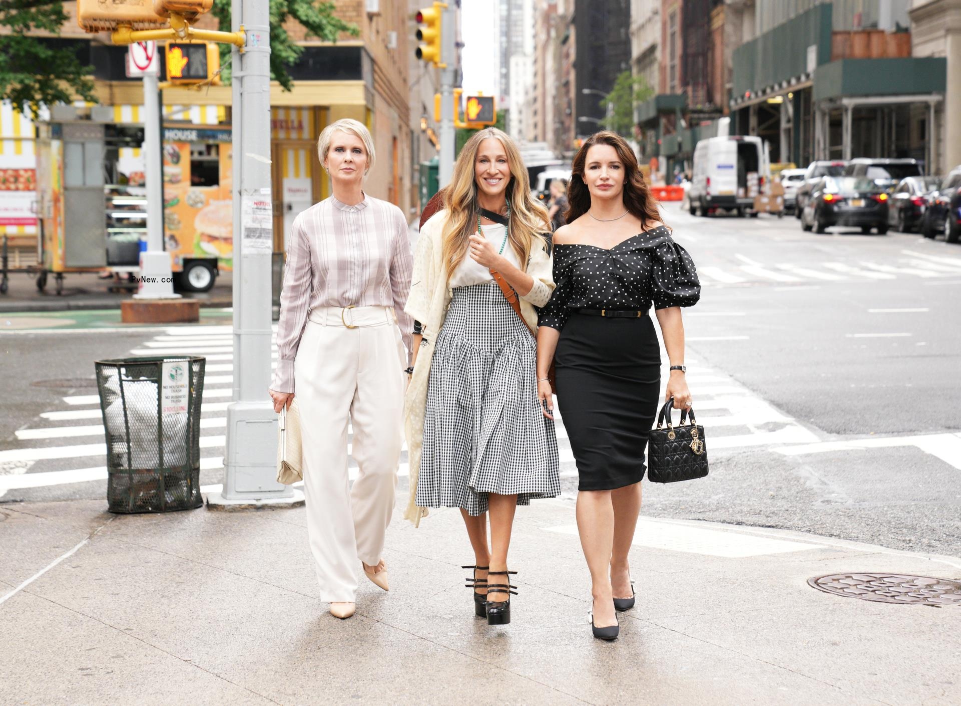 Cynthia Nixon, Sarah Jessica Parker and Kristin Davis