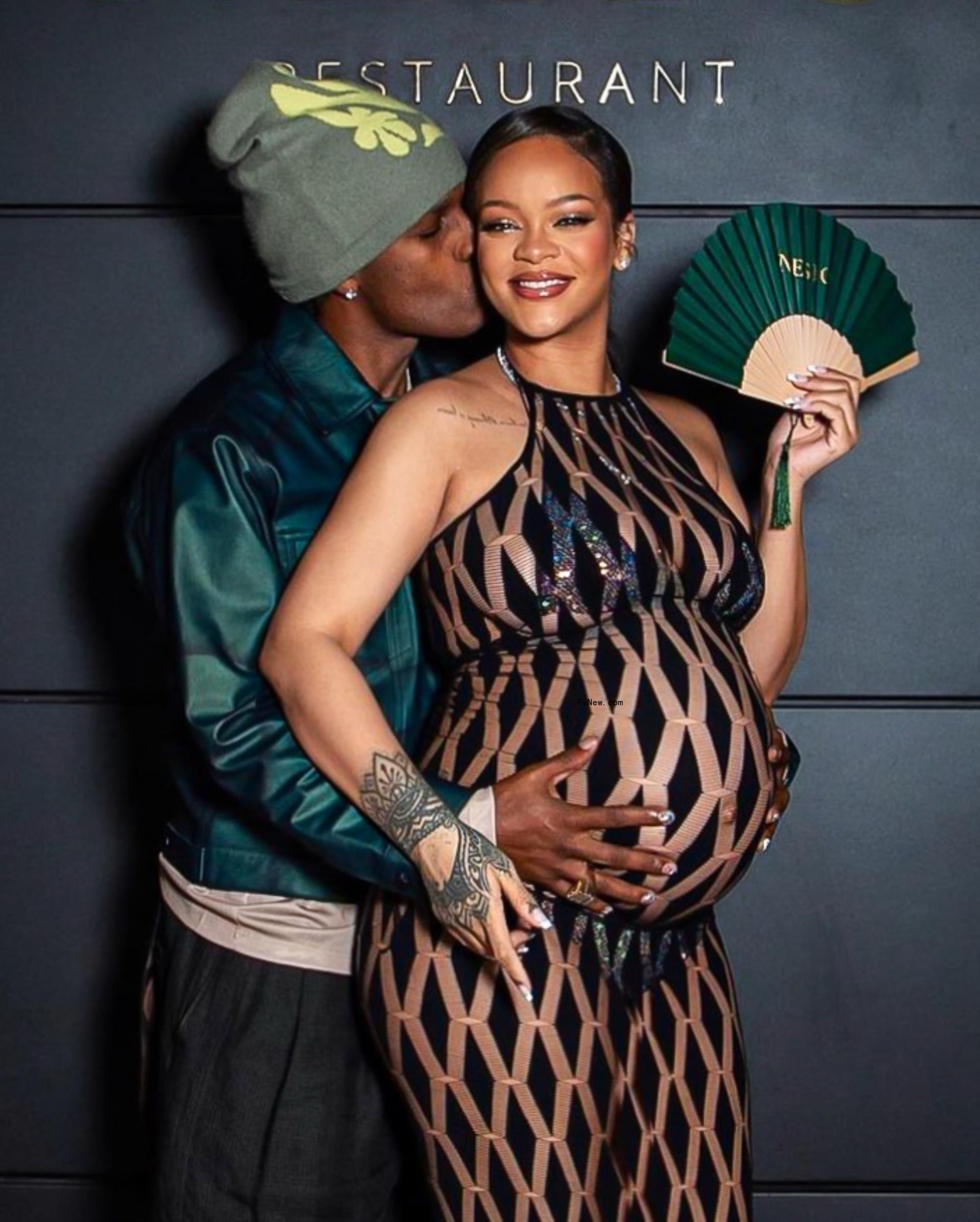 Rihanna and A$AP Rocky.