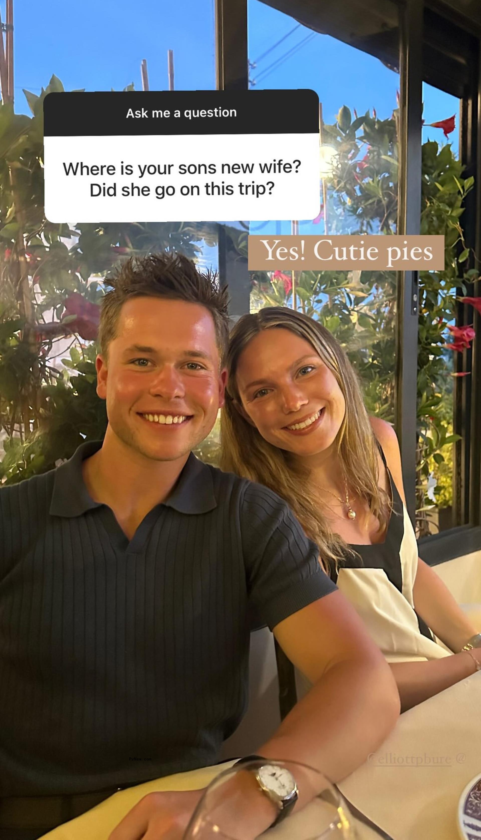 Candace Cameron Bure's son Lev and wife Elliott