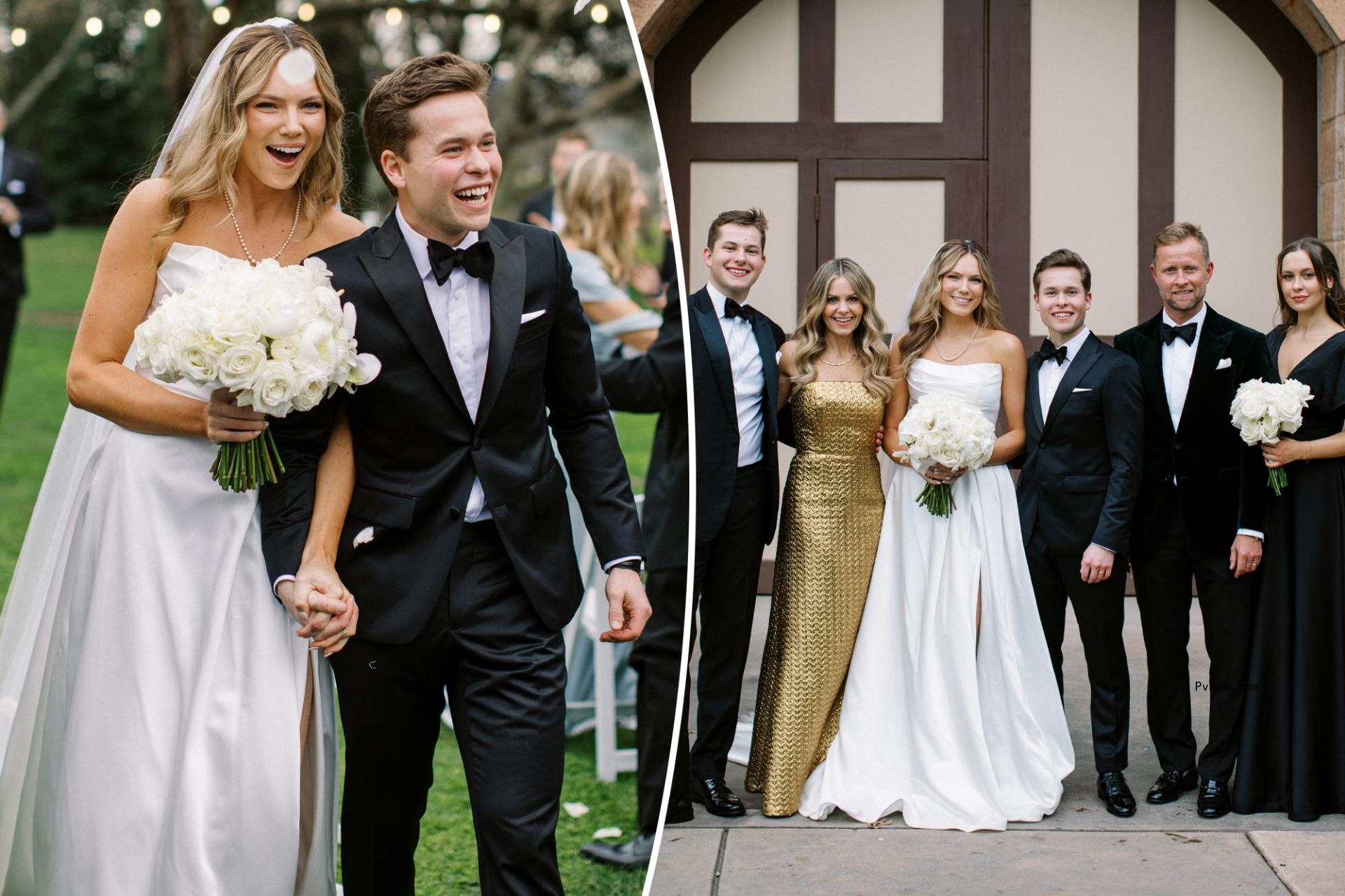 Candace Cameron Bure at son's wedding