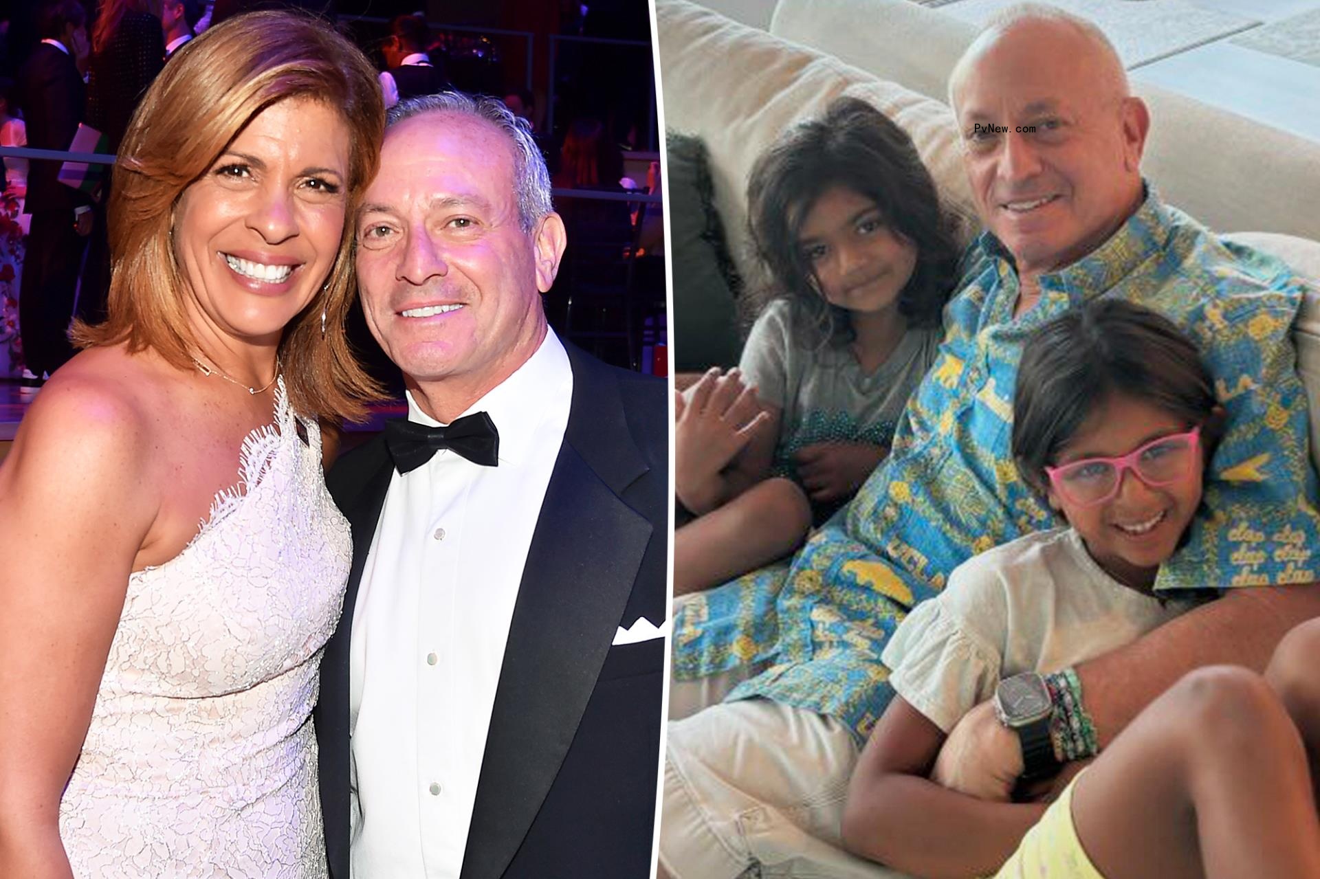 Hoda Kotb celebrated Father's Day with her ex-fiancé, Joel Schiffman, on Sunday.