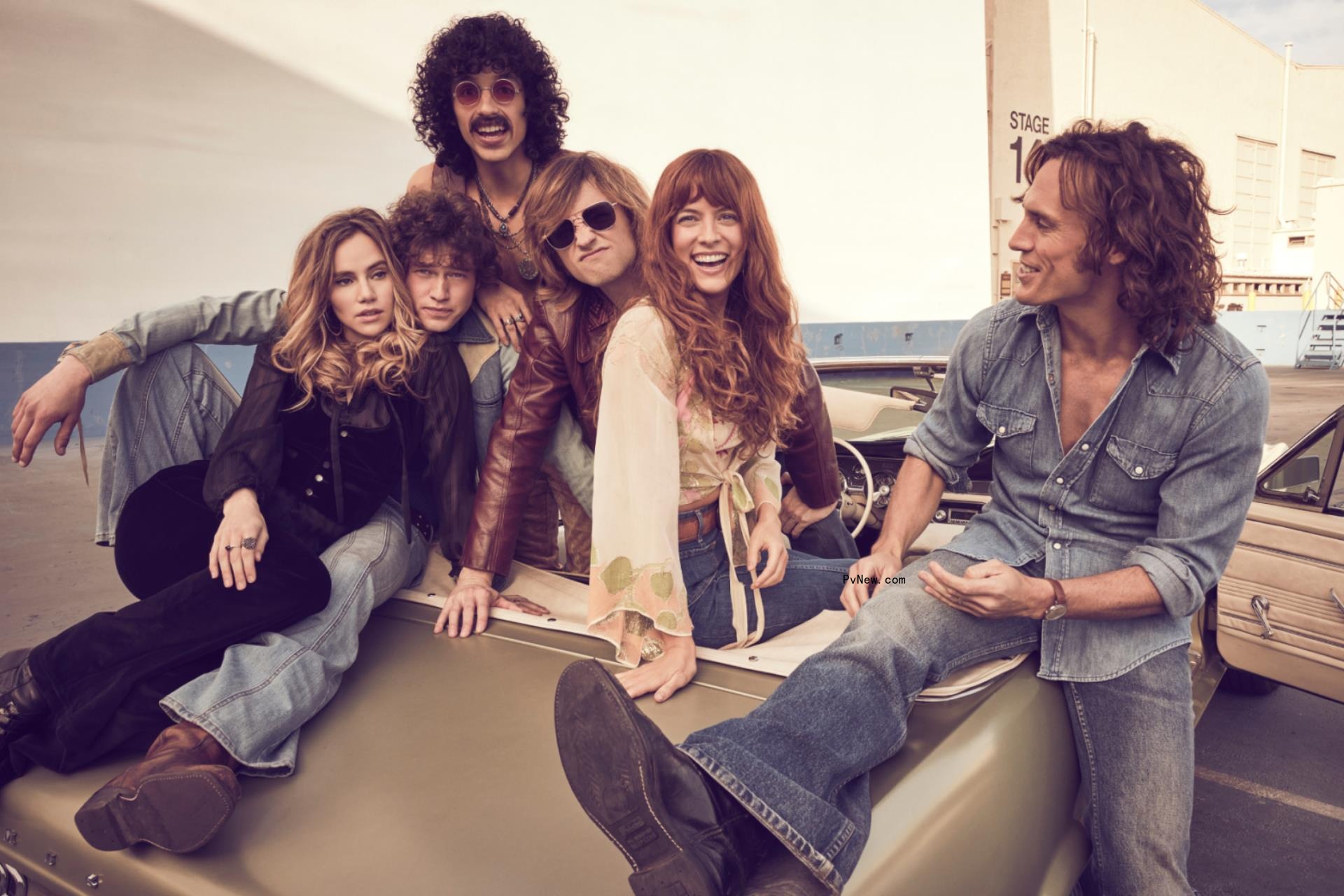 The cast of 