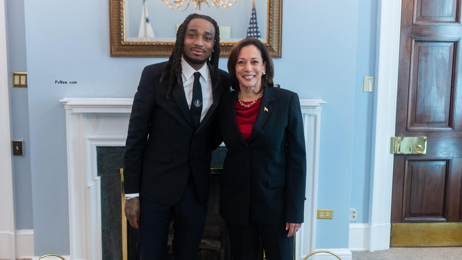 Quavo Partners With Vice President Kamala Harris and the White House Office of Gun Violence Prevention for Inaugural Rocket Foundation Summit