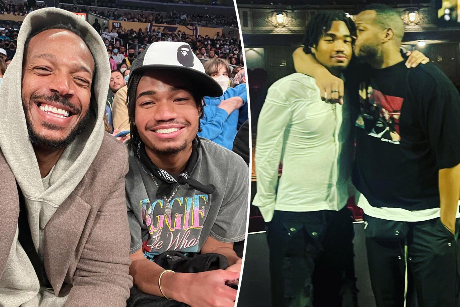 Marlon Wayans and Kai