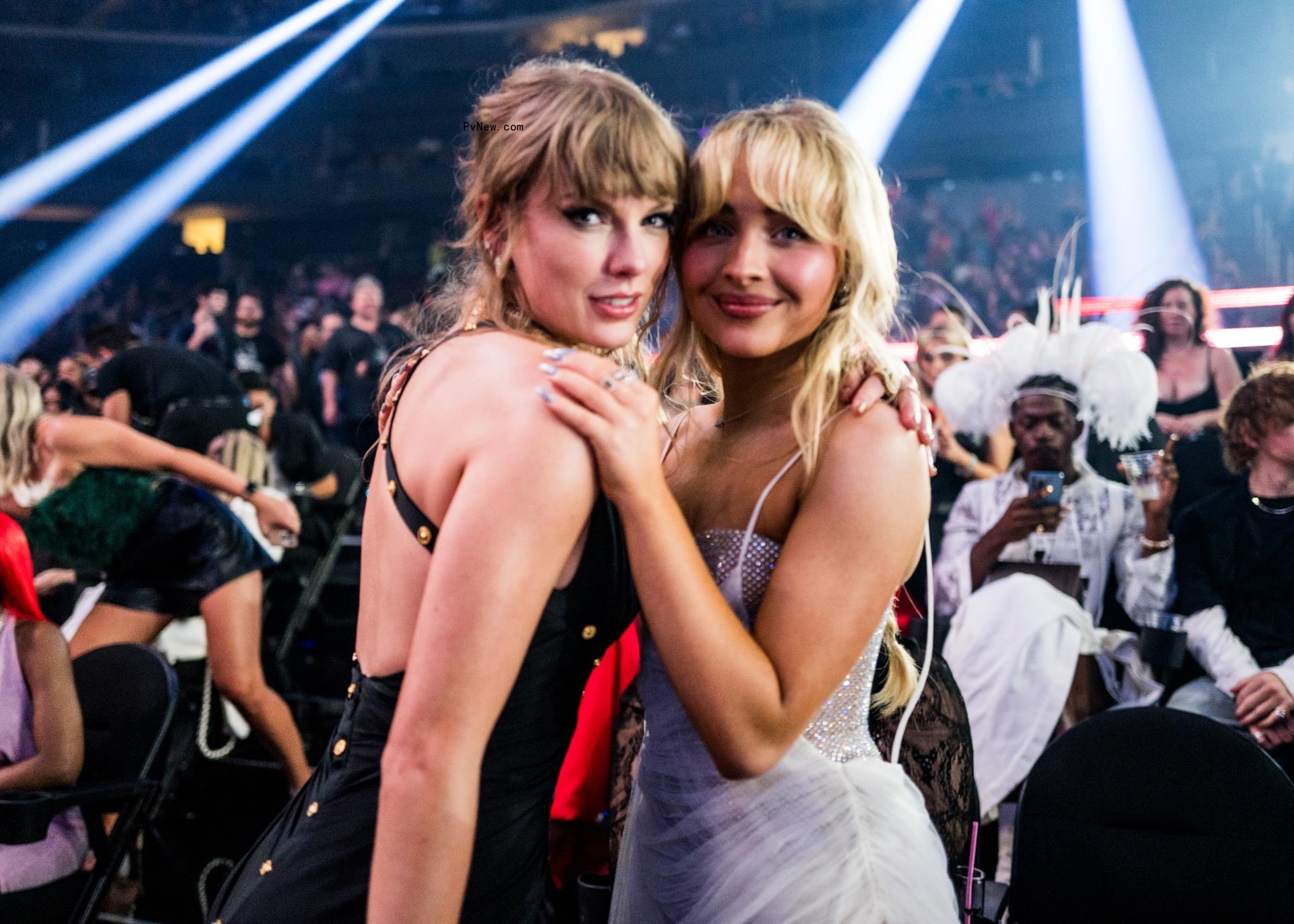 Sabrina Carpenter and Taylor Swift