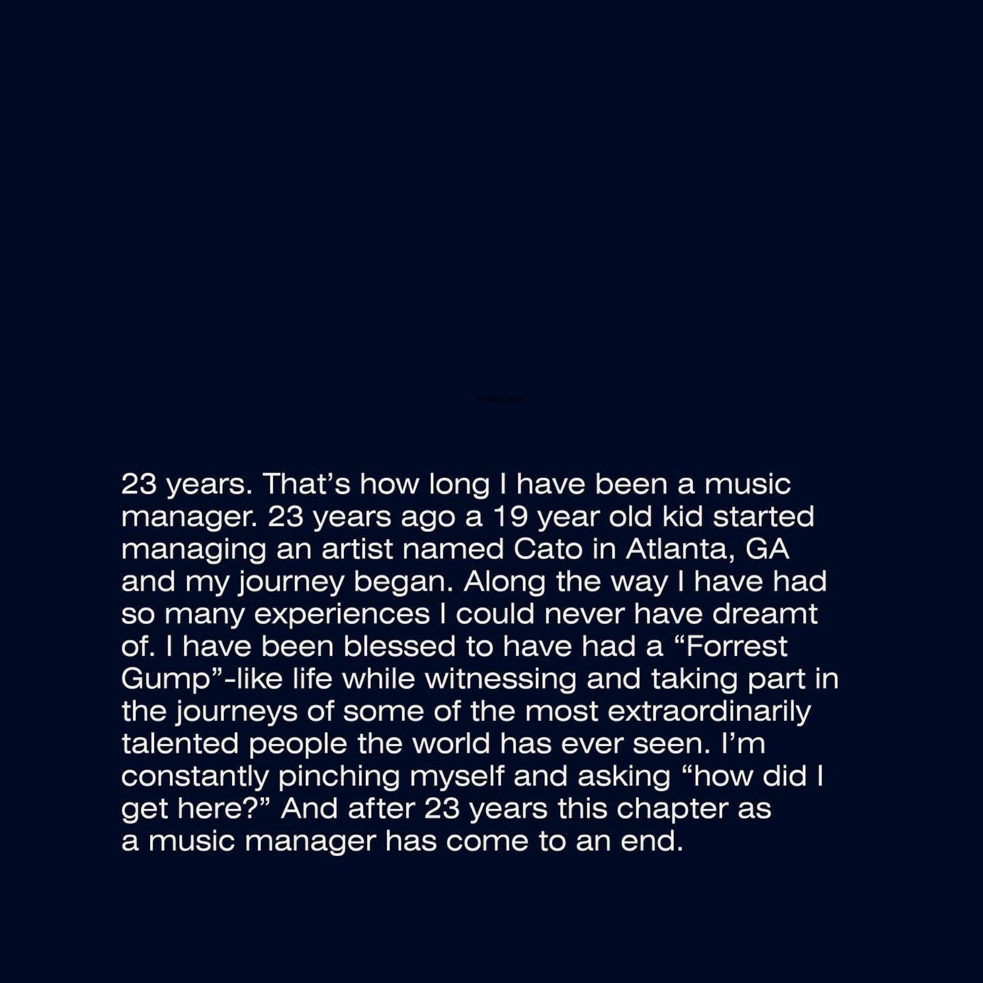 Scooter Braun's statement. 