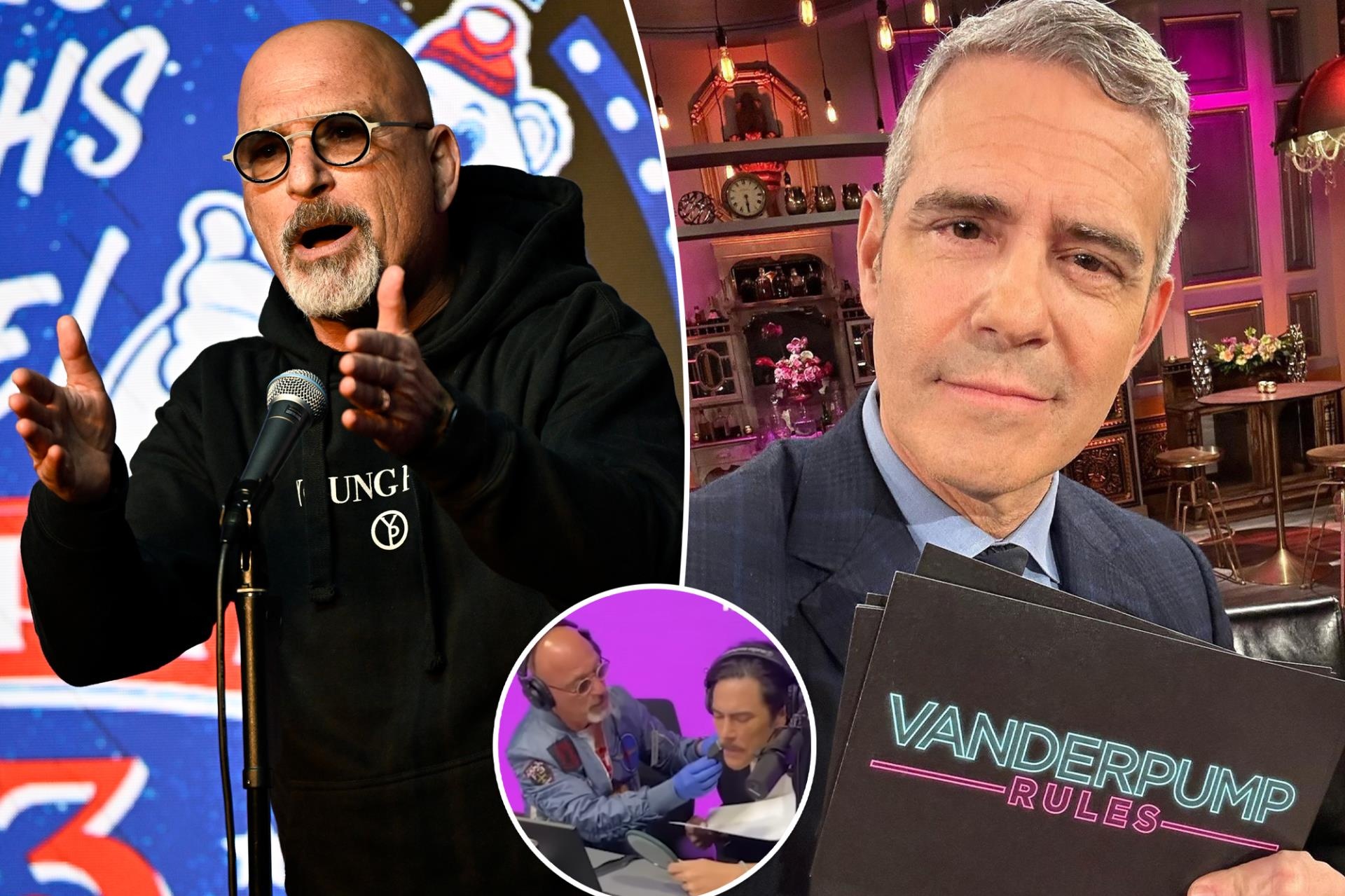 Andy Cohen, Howie Mandel