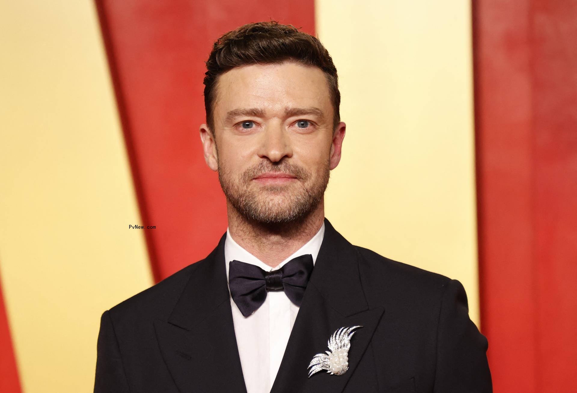 Justin Timberlake at the 2024 Vanity Fair Oscar Party.