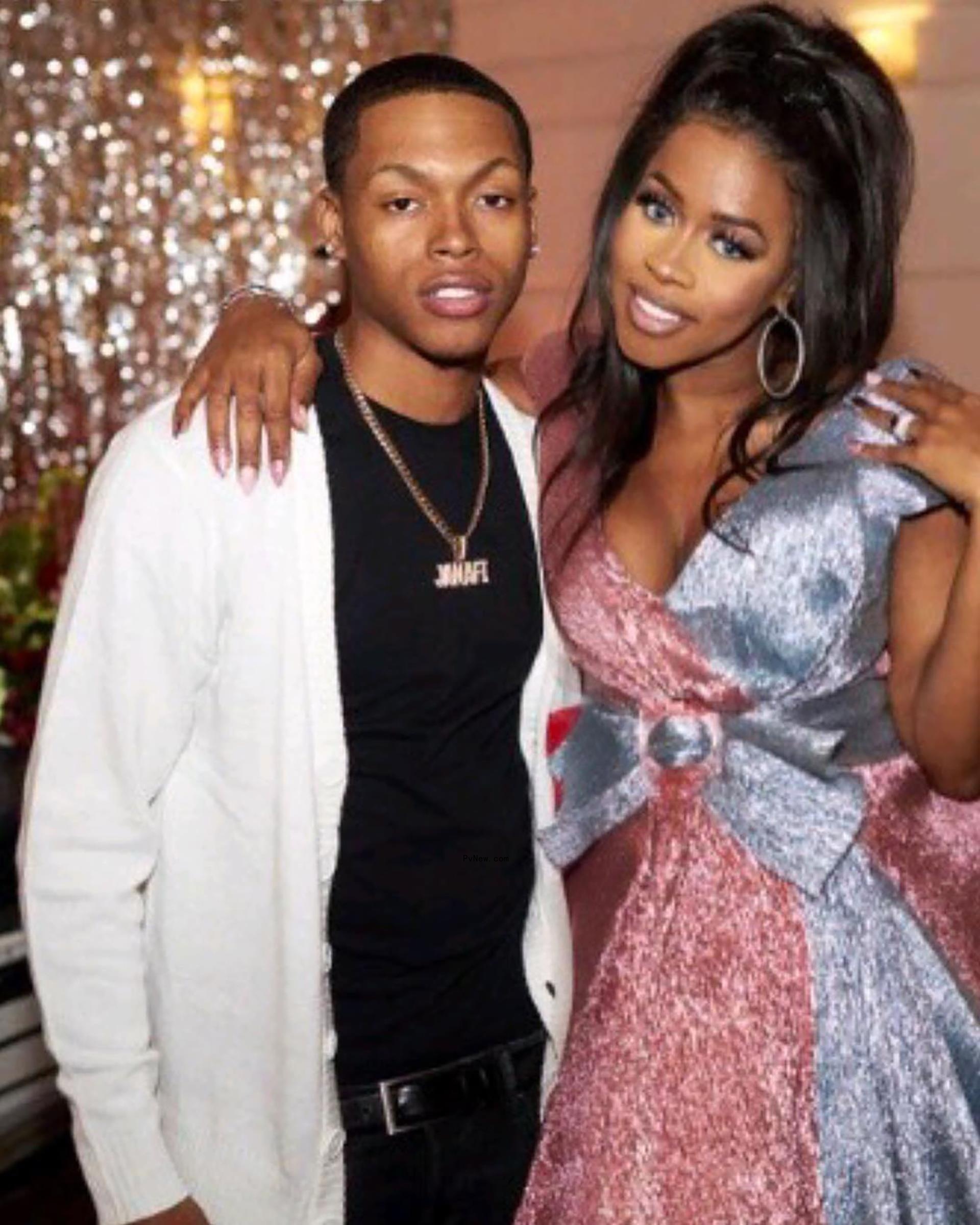 Remy Ma and her son.