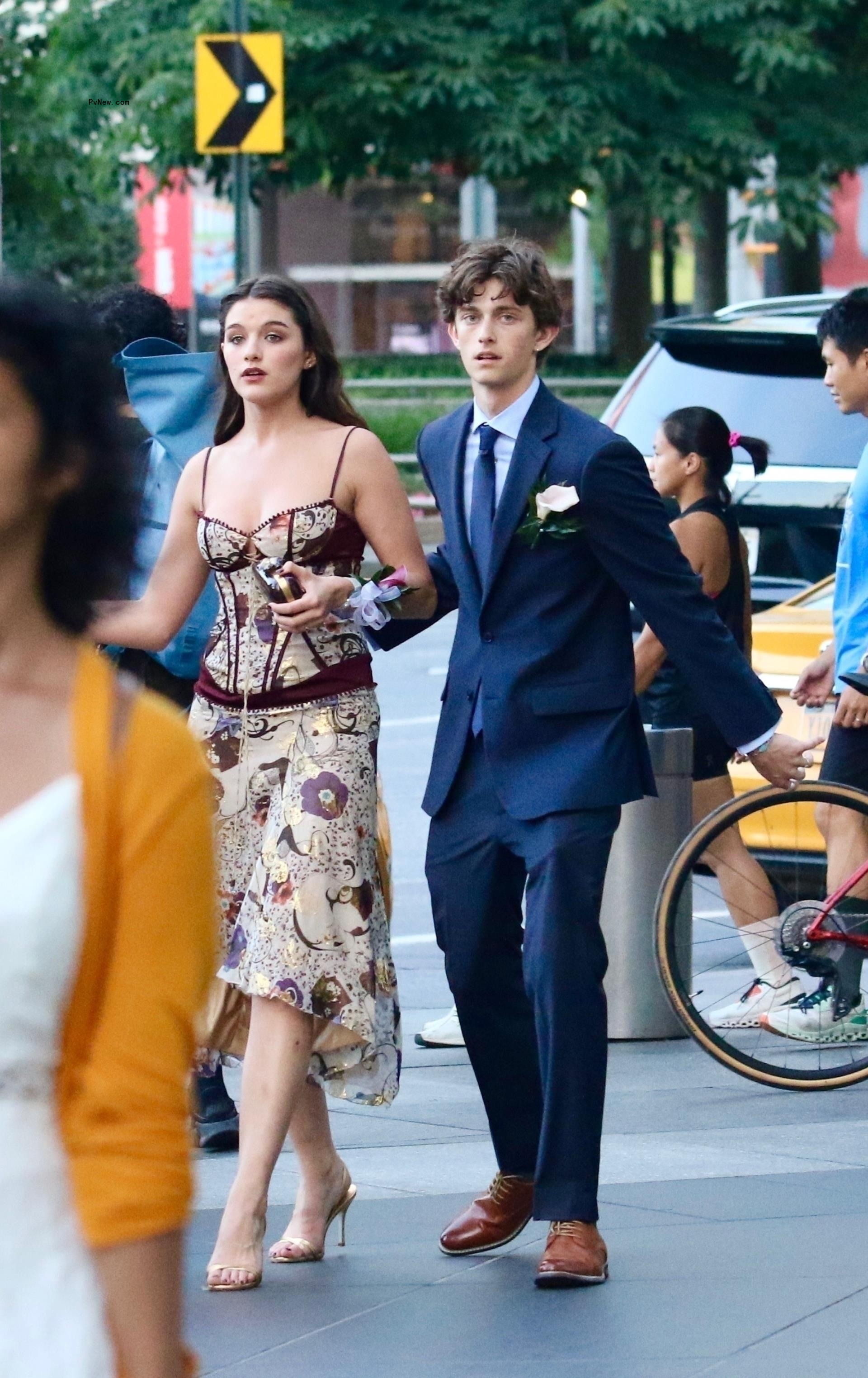 Suri Cruise at prom.
