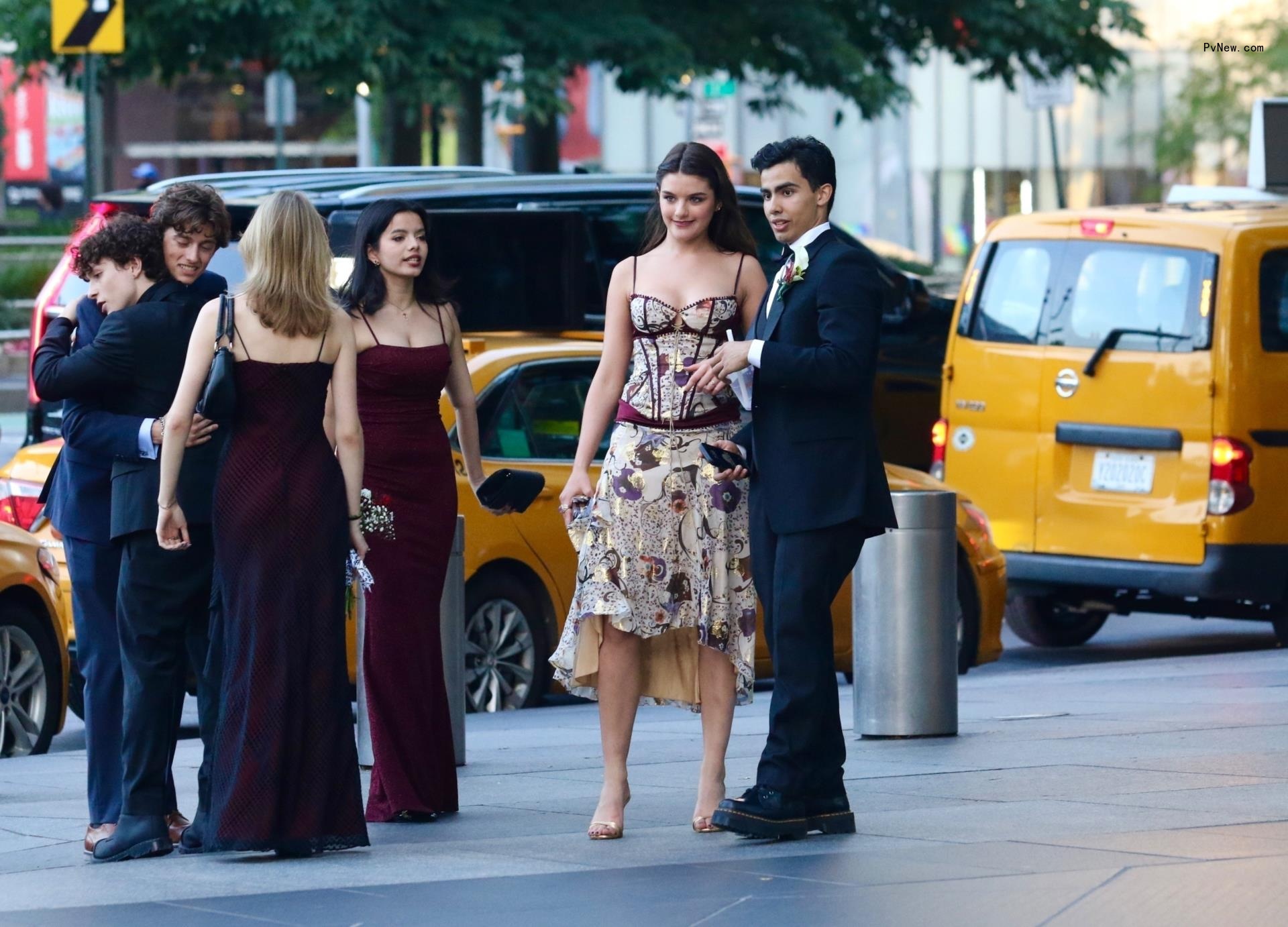 Suri Cruise at prom.