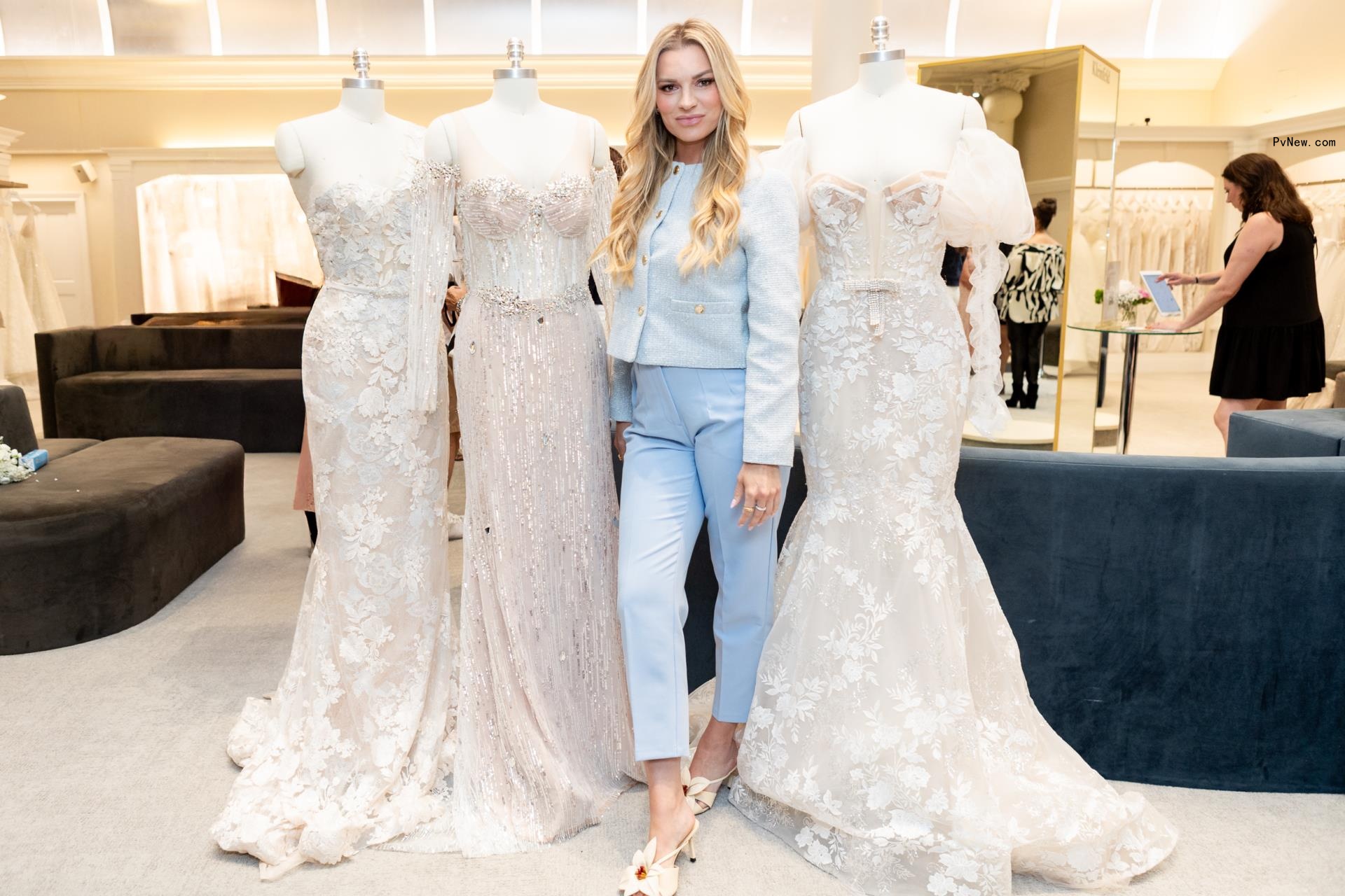 Lindsay Hubbard and her wedding dresses