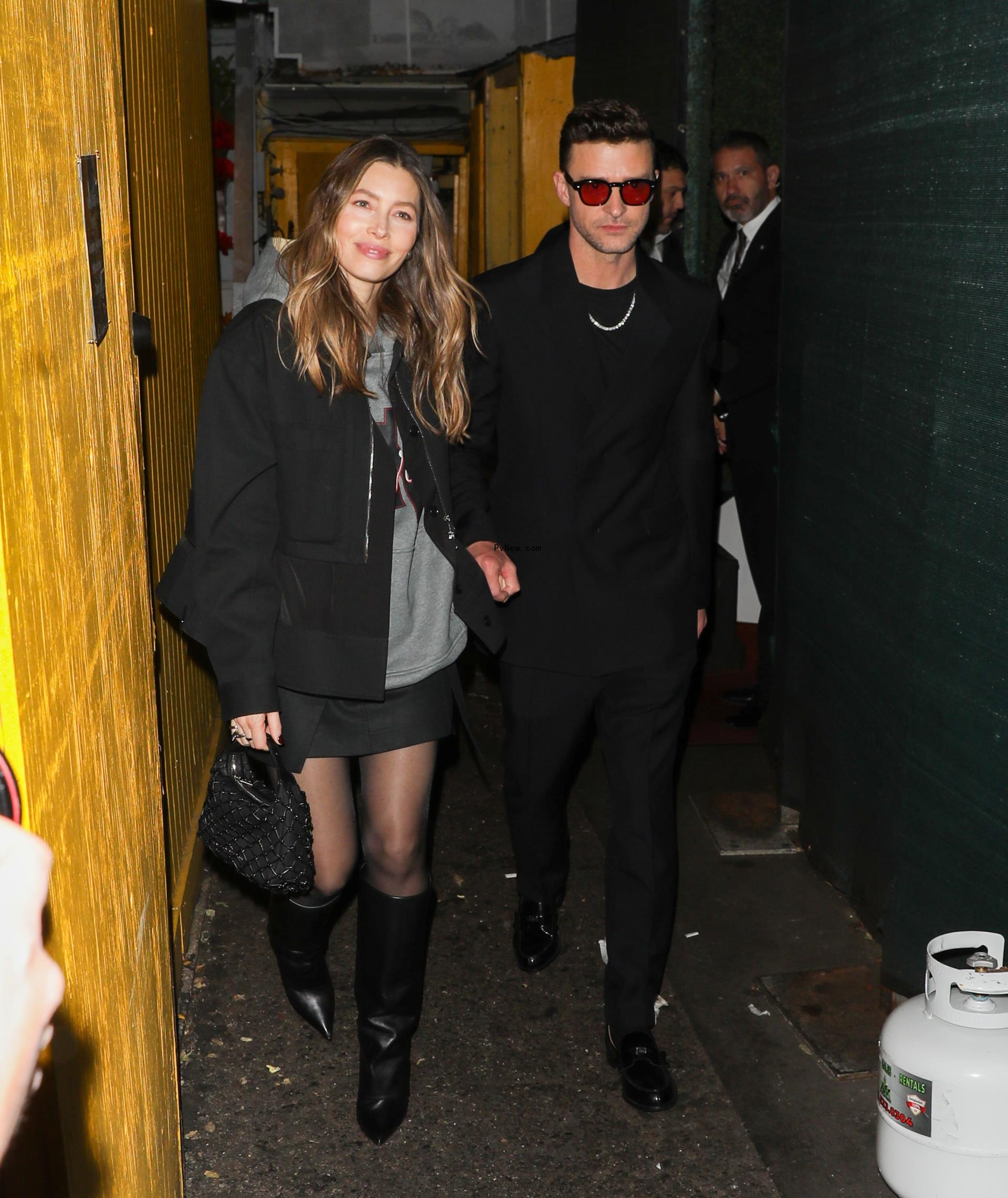 Jessica Biel and Justin Timberlake