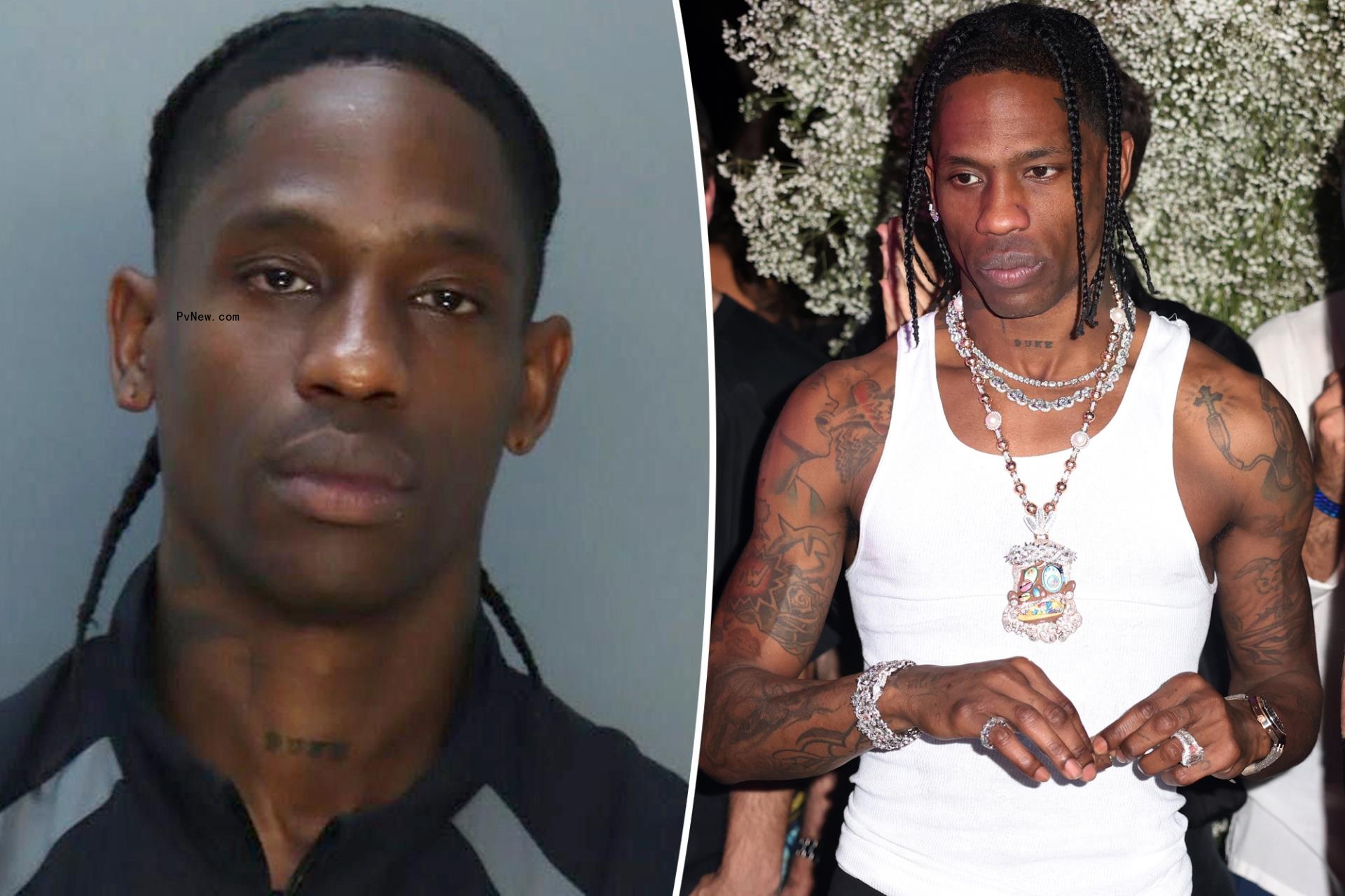 Travis Scott arrested for disorderly intoxication and trespassing in Miami