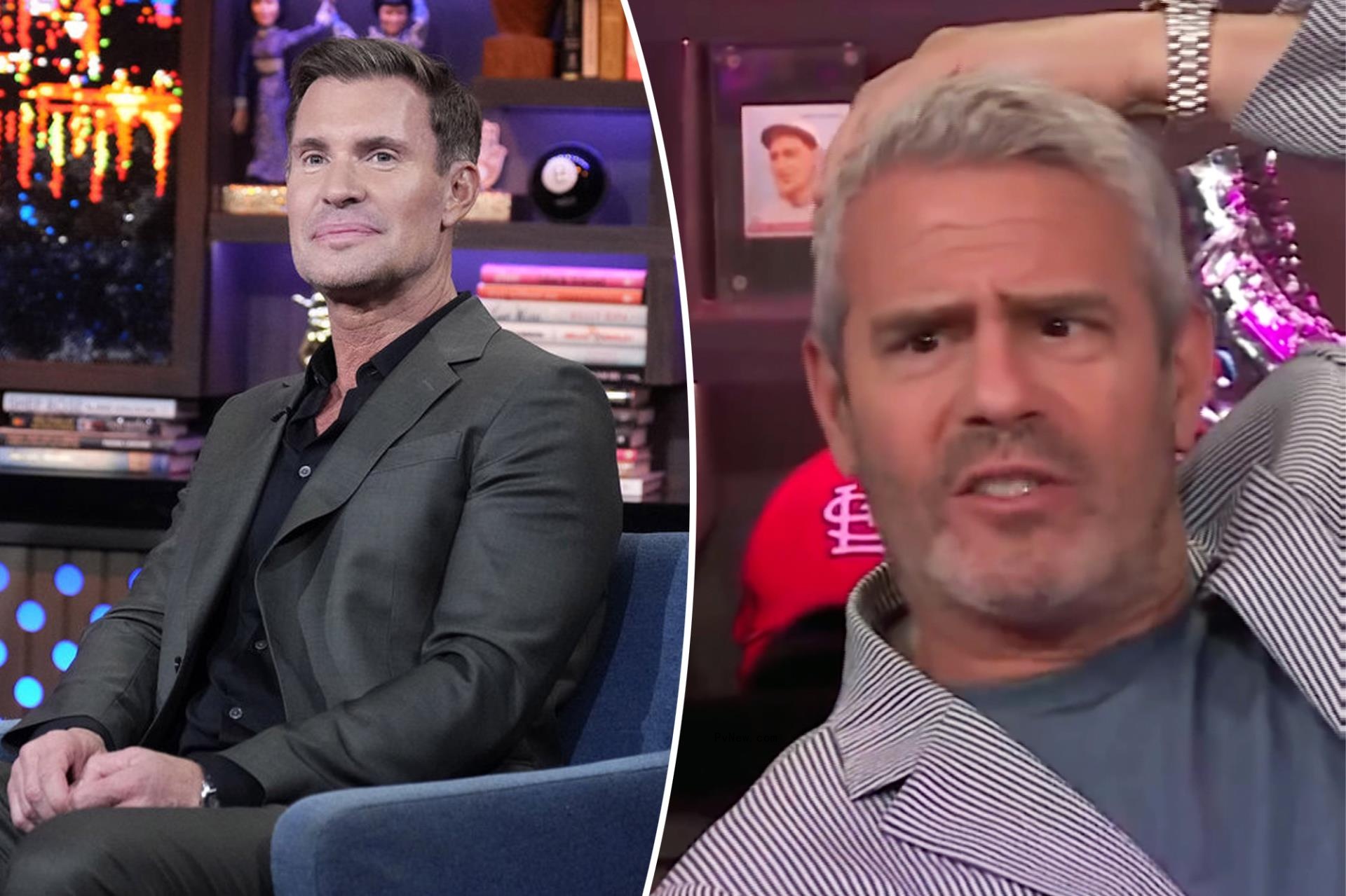 Andy Cohen and Jeff Lewis on 