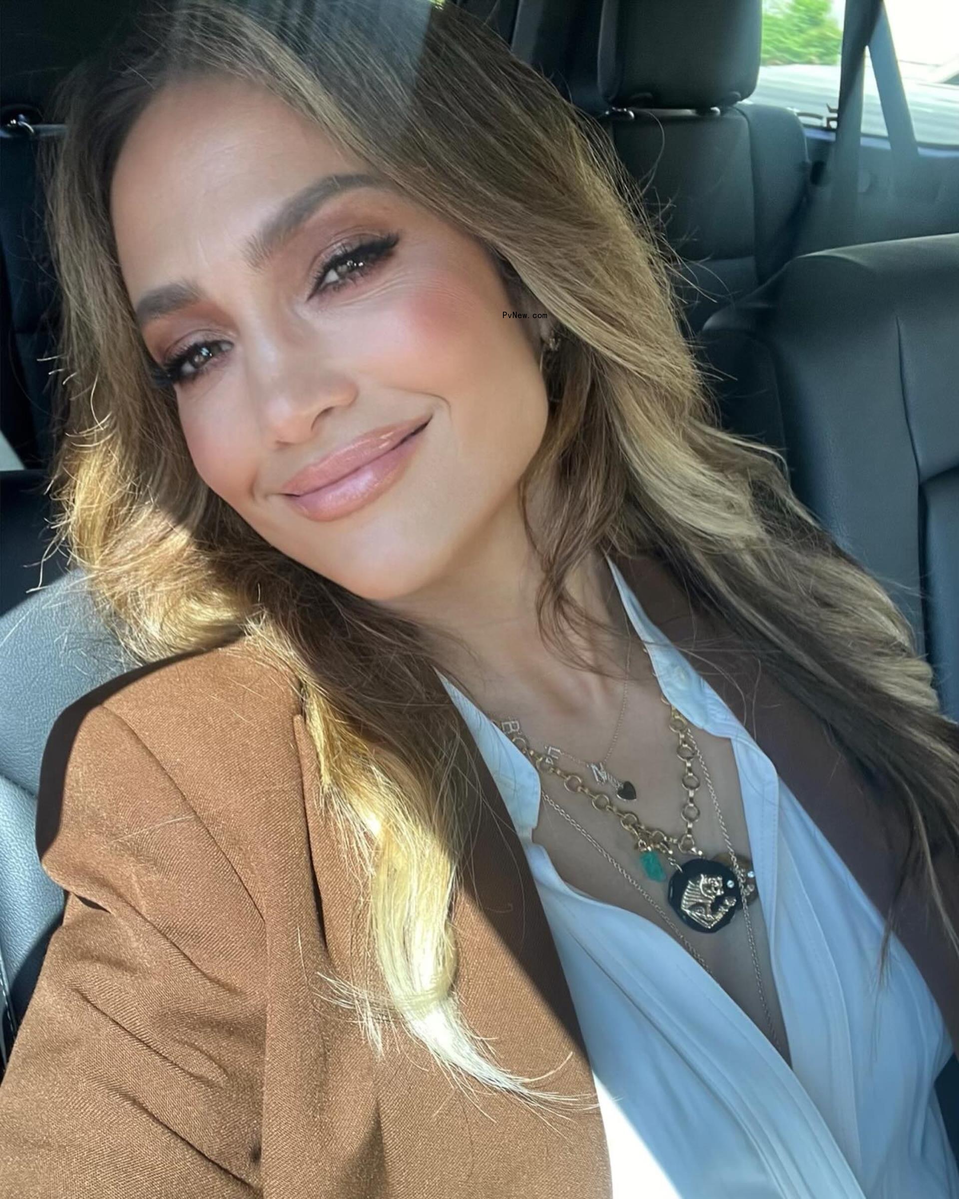 Jennifer Lopez smiling