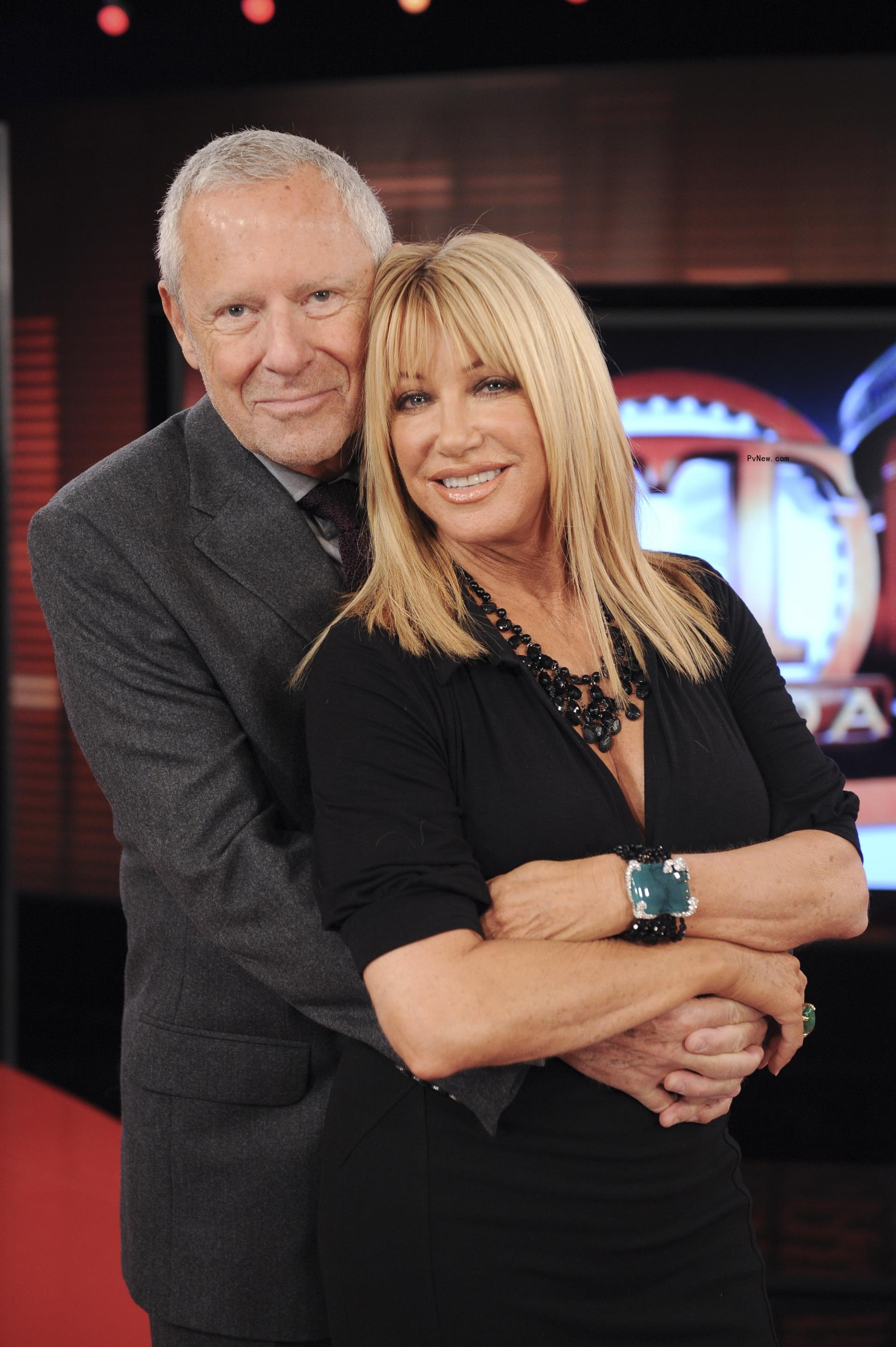 Suzanne Somers and Alan Hamel.