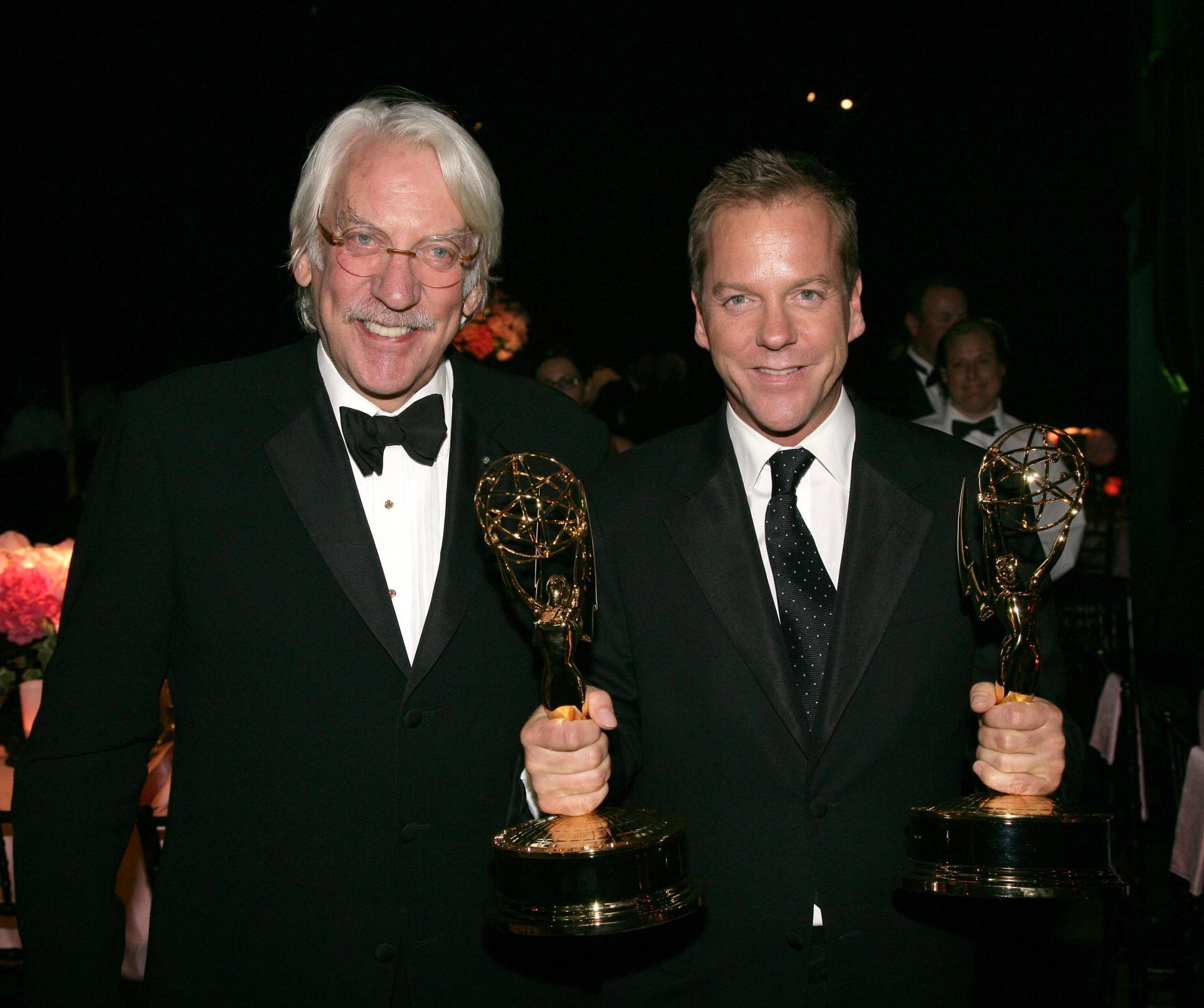 Do<i></i>nald Sutherland and son Kiefer