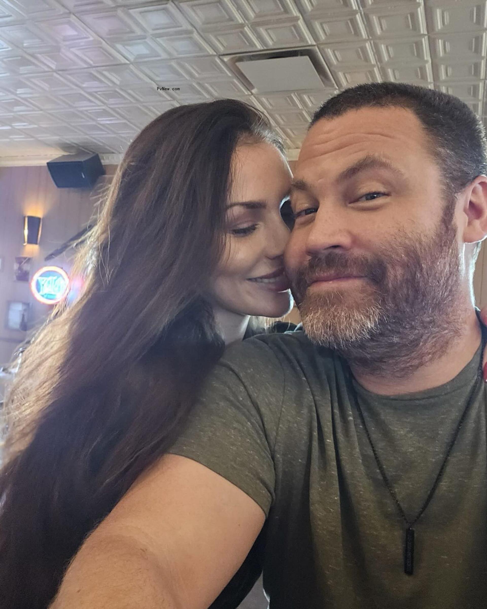 A selfie of Courtney Stodden and Jared Safier