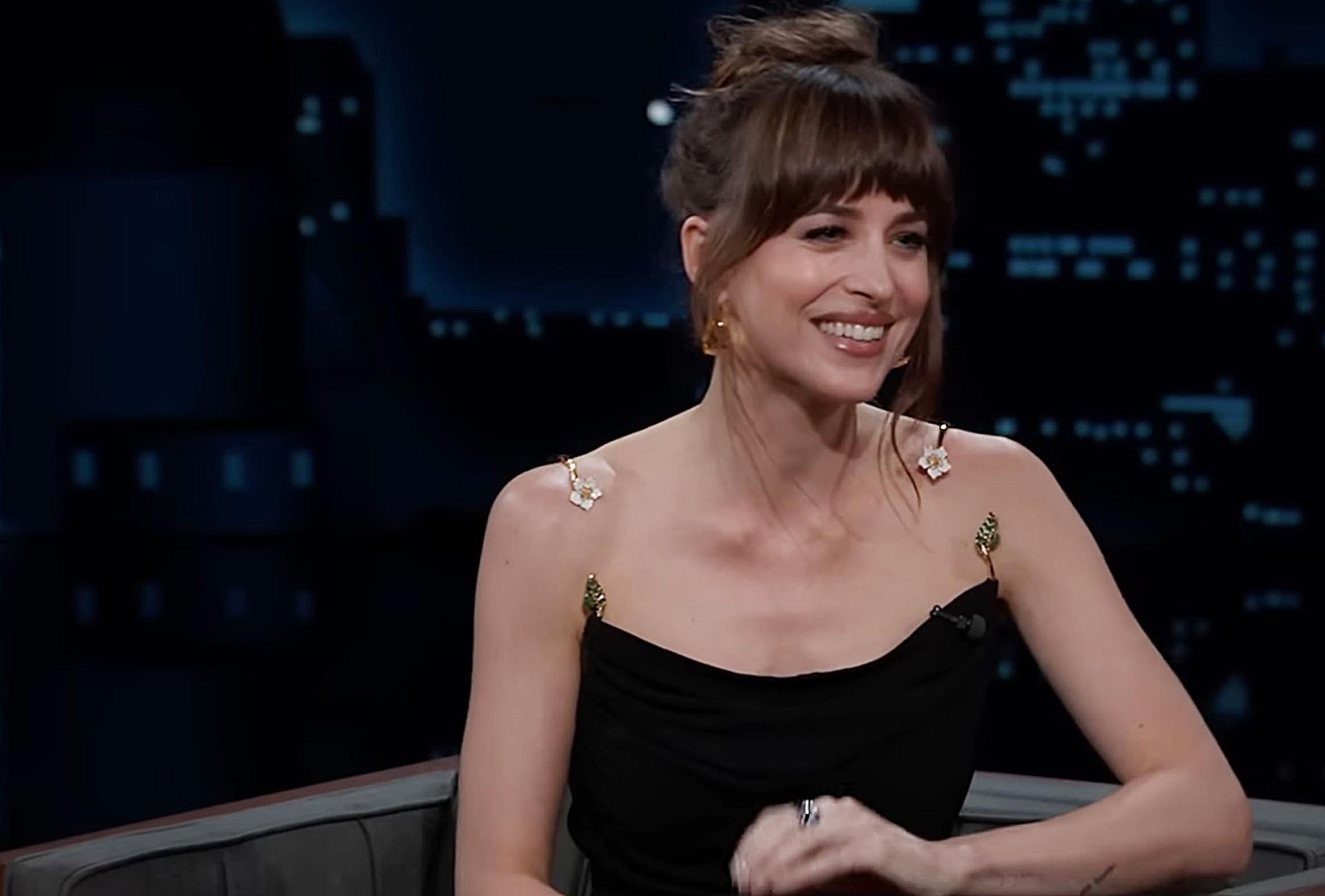 Dakota Johnson on Jimmy Kimmel Live