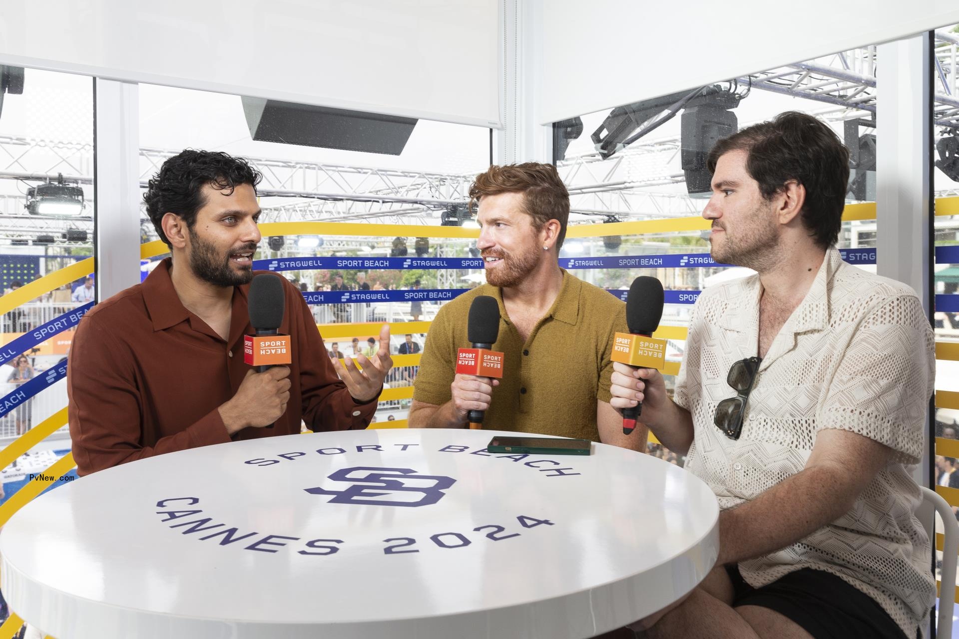 Jay Shetty, Evan Real and Danny Murphy