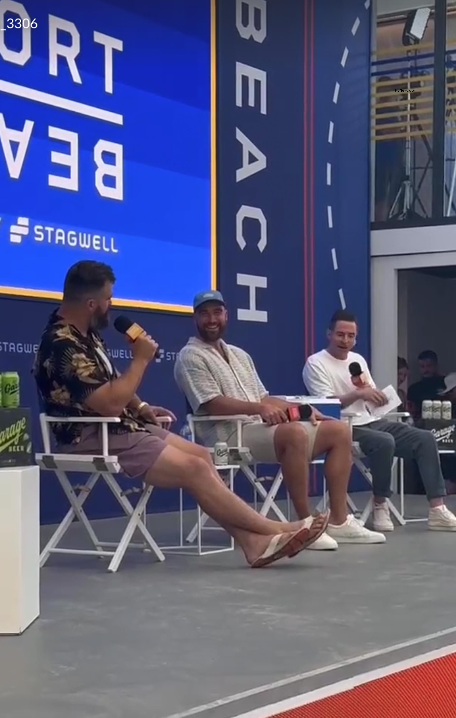 Travis and Jason Kelce.