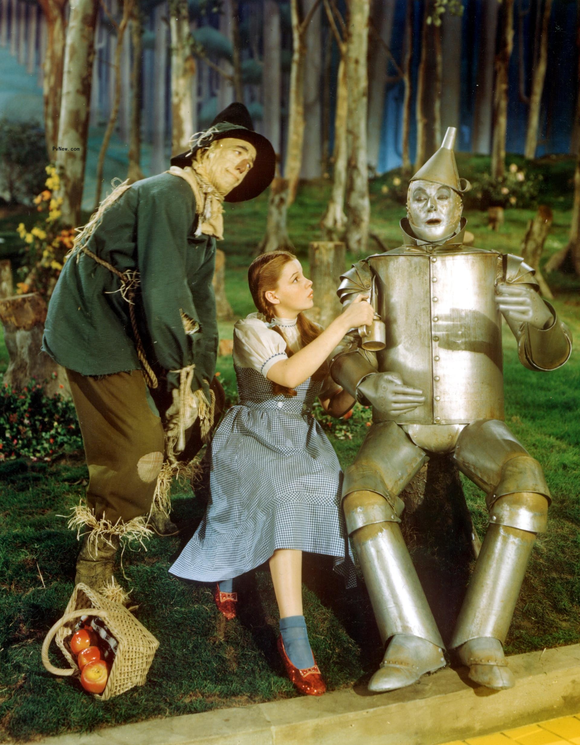Ray Bolger, Judy Garland, Jack Haley